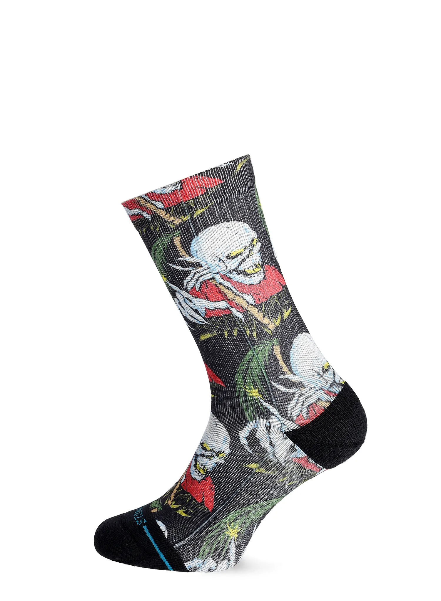 Turistické ponožky Stance Palm Slayer Crew - black