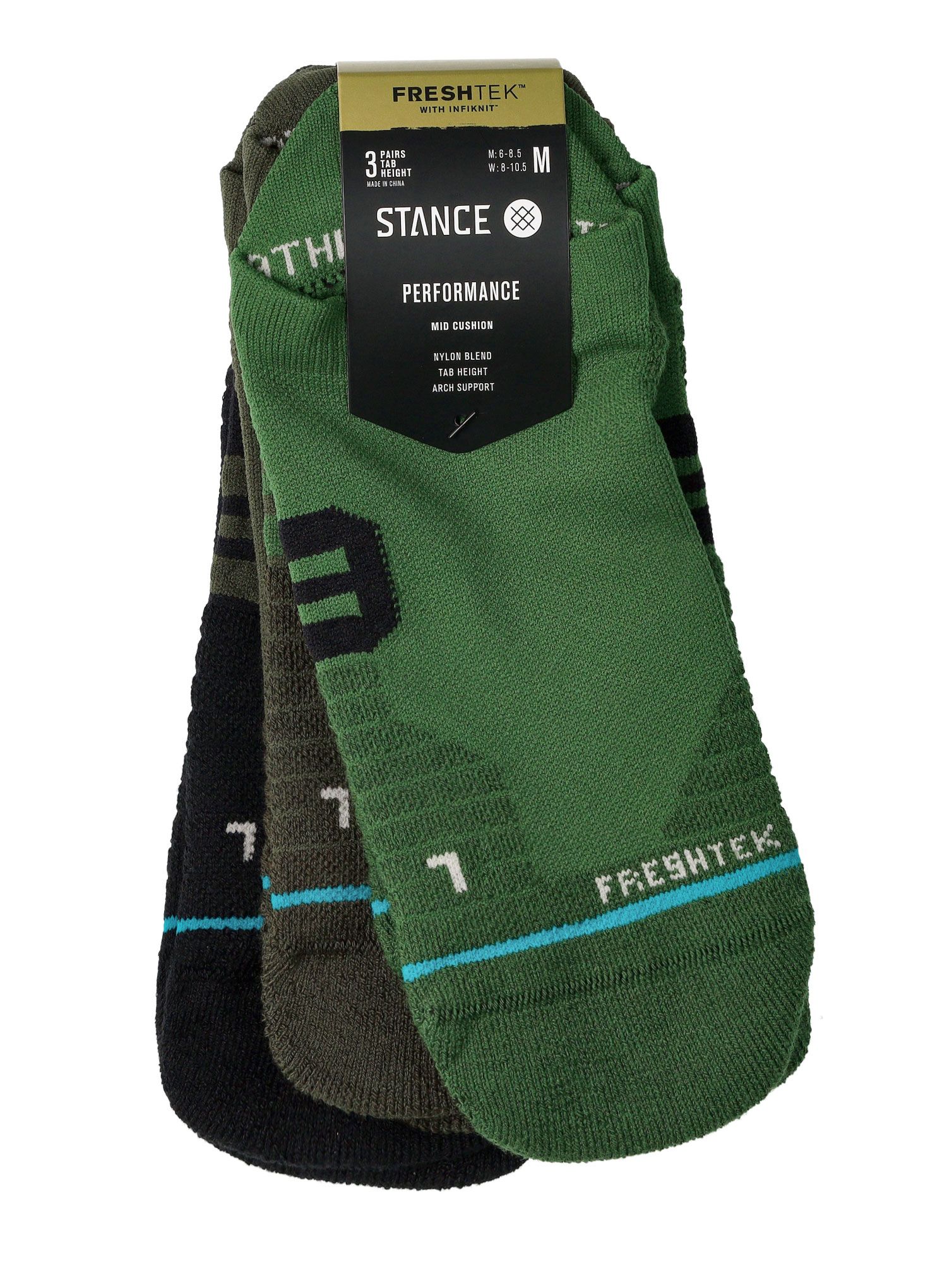 Turistické ponožky Stance Plotter 3 Pack - multi