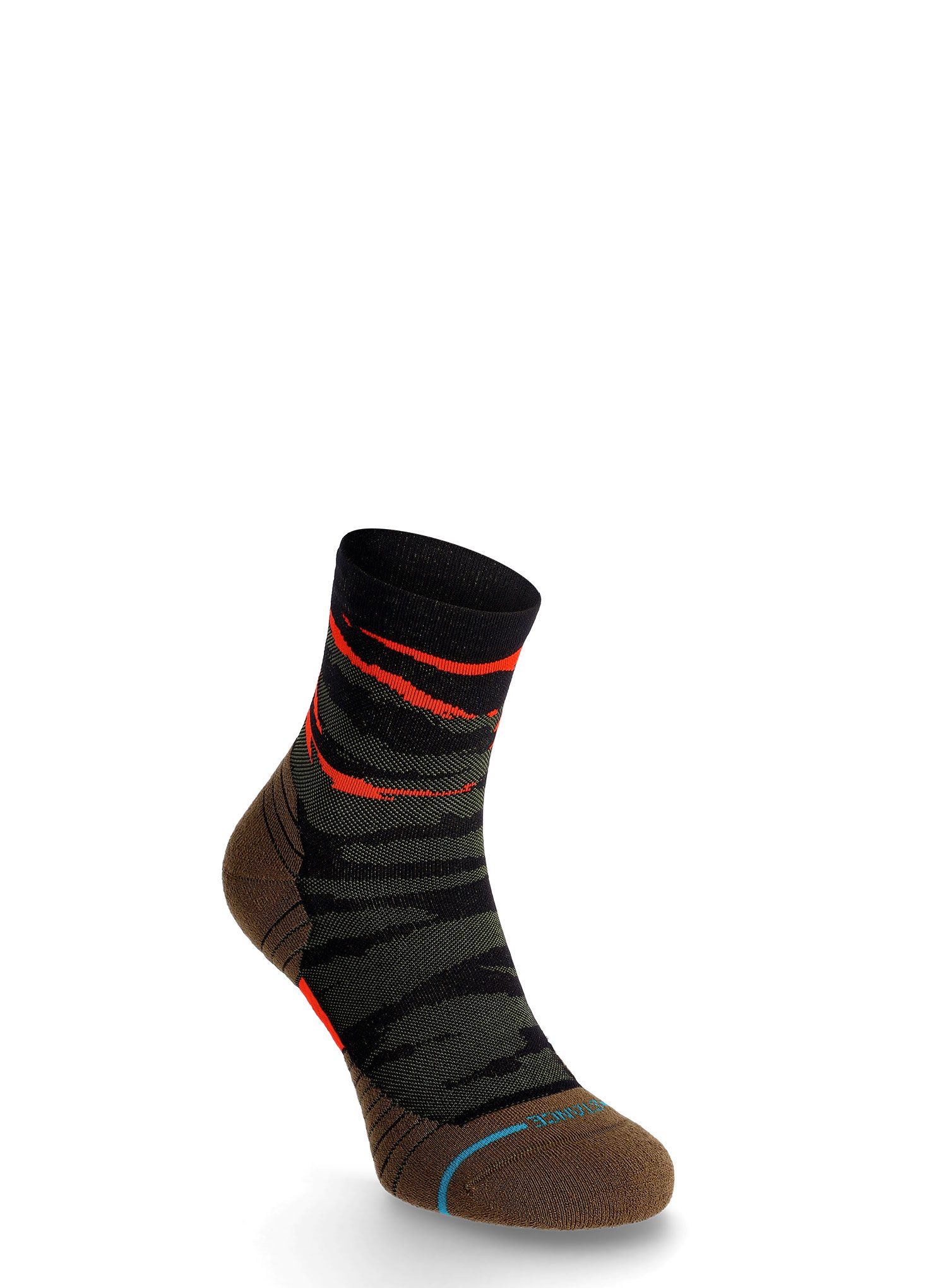 Ponožky na běhání Stance Primal Light Quarter - olive