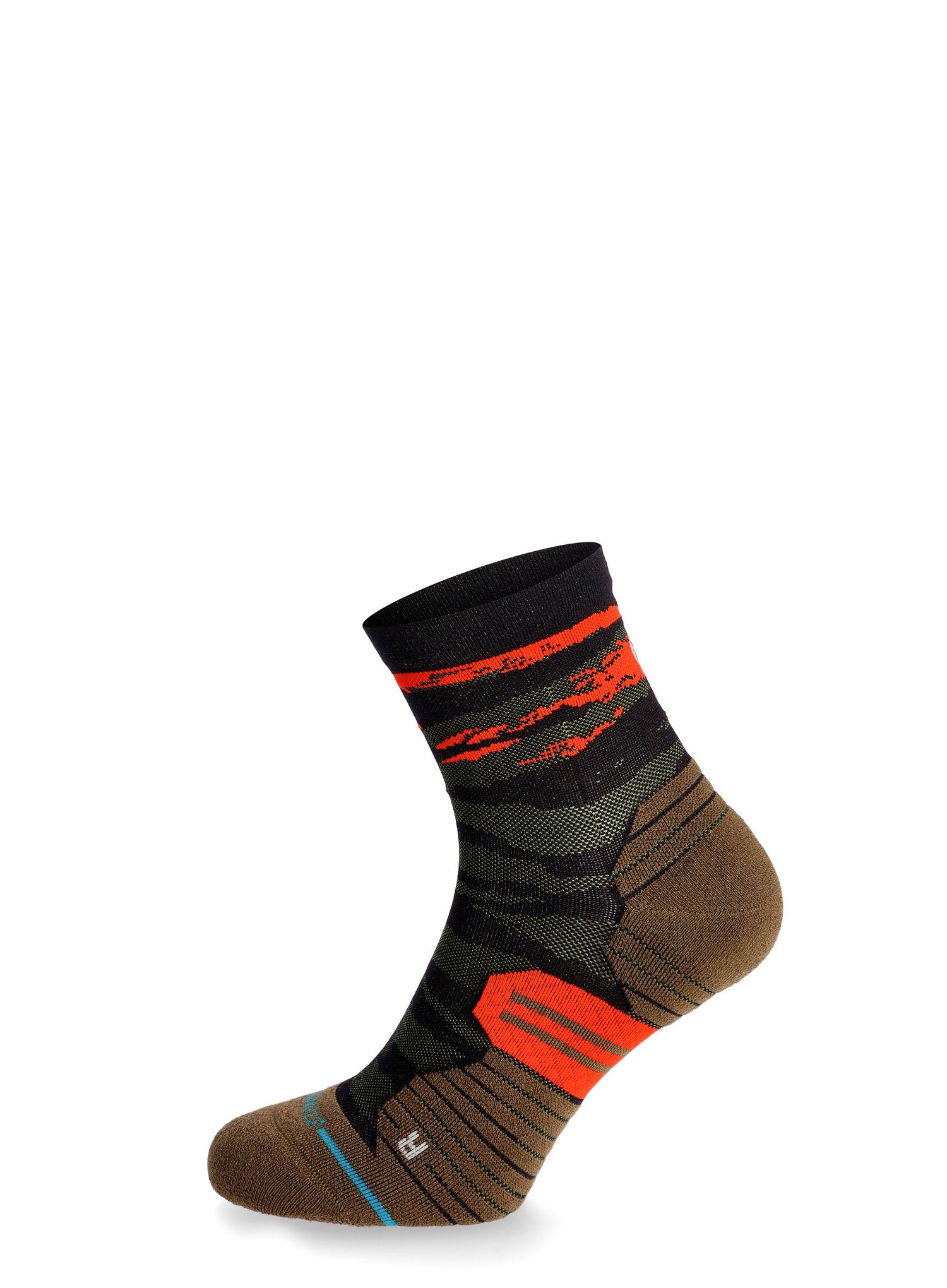 Ponožky na běhání Stance Primal Light Quarter - olive