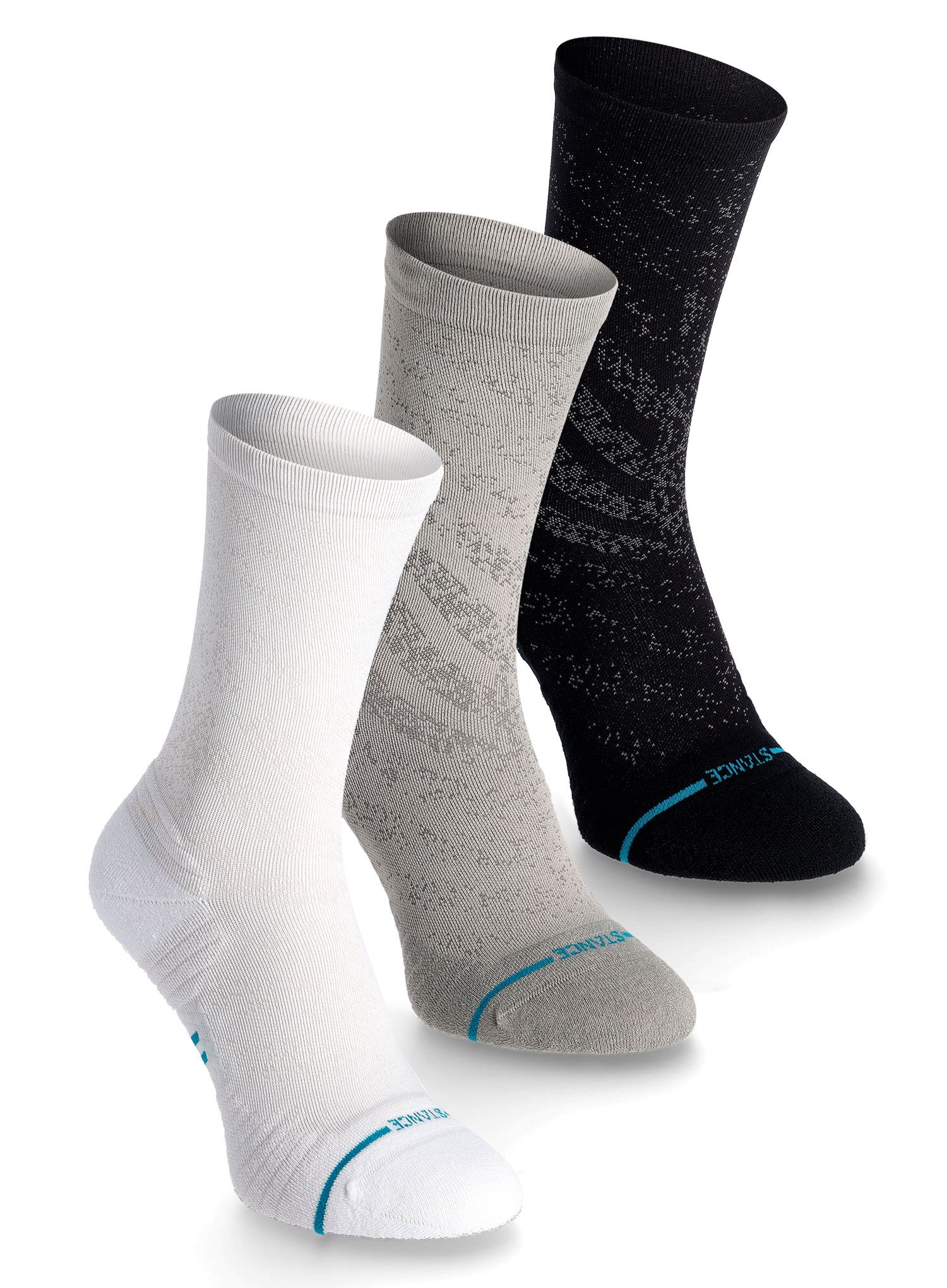 Ponožky na běhání Stance Run Lt Crew 3 Pack - multi