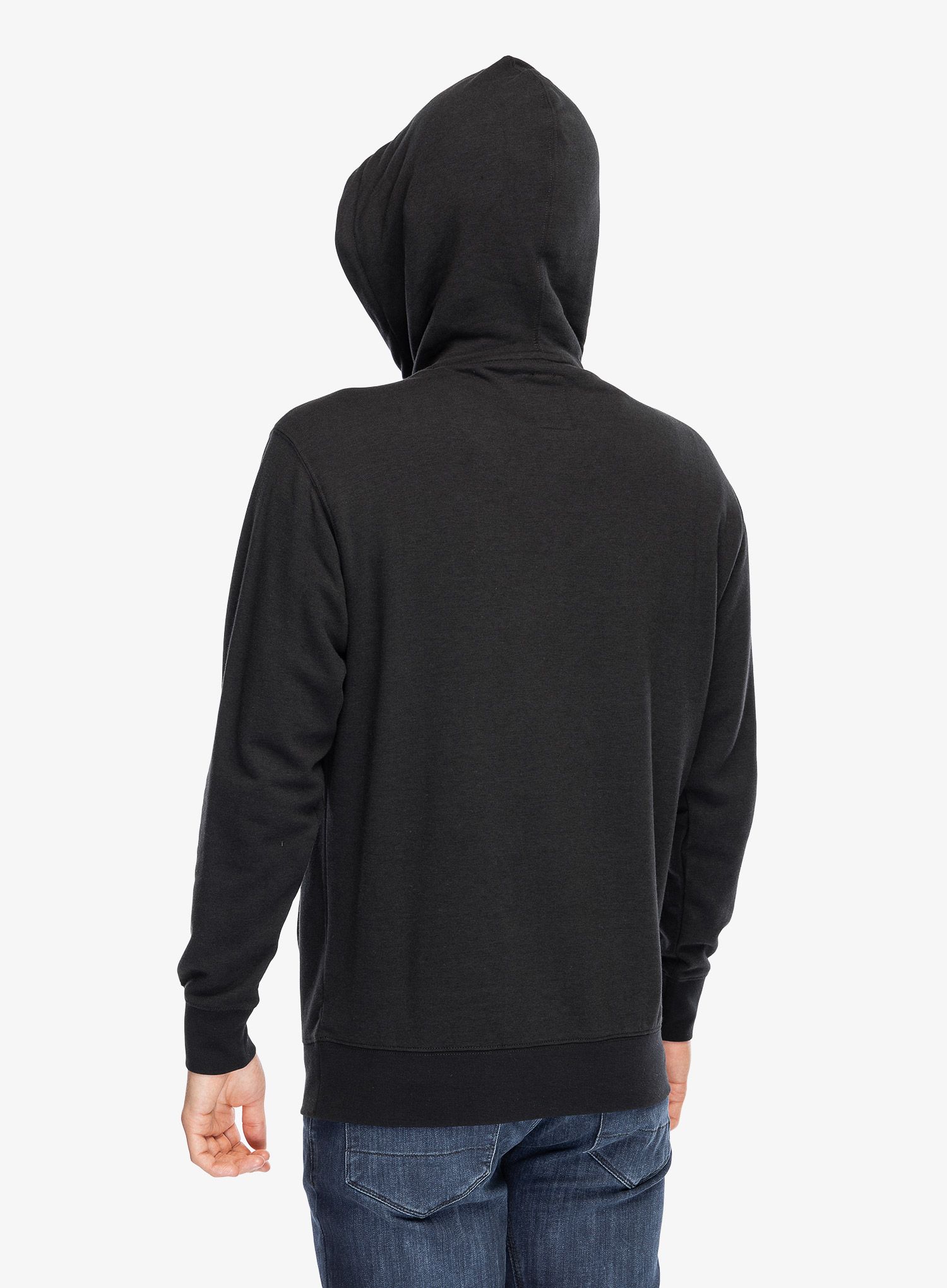 Mikina s kapucí Stance Shelter Hoodie - black