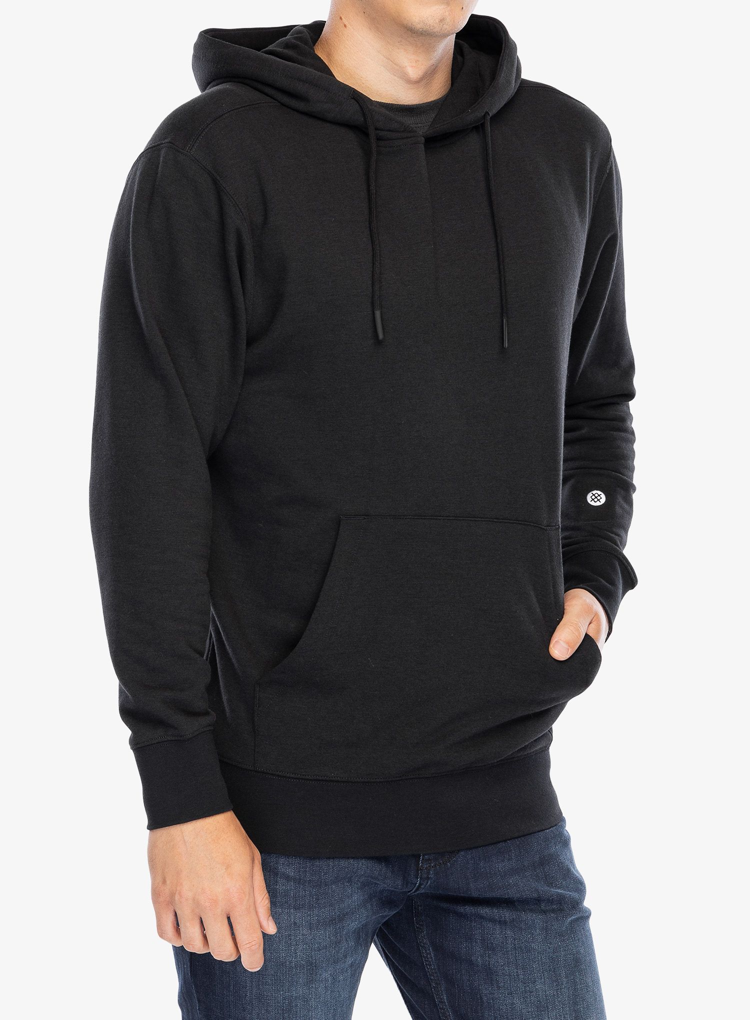 Mikina s kapucí Stance Shelter Hoodie - black