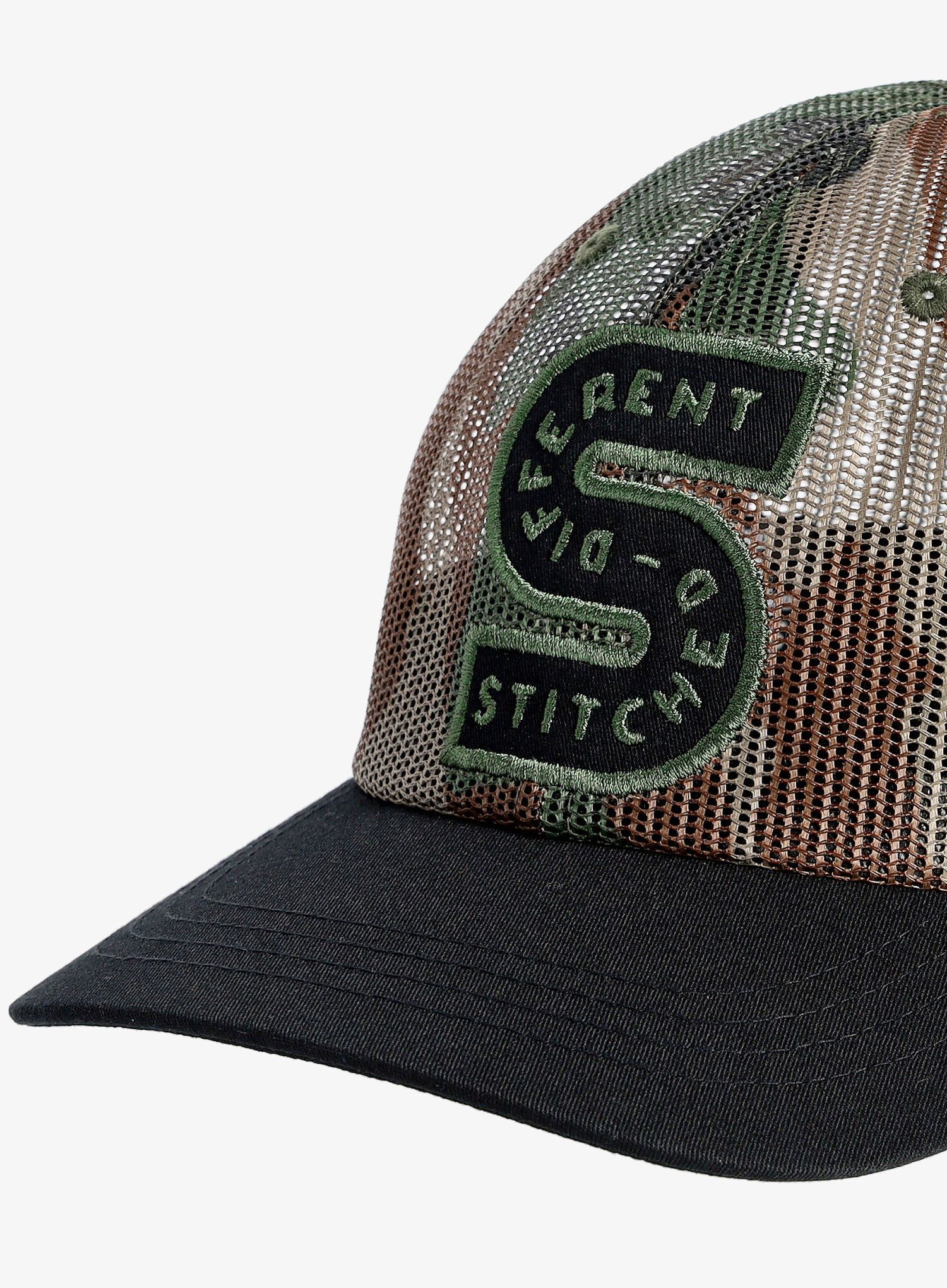 Kšiltovka Stance Standard Adjustable Mesh Cap - camo