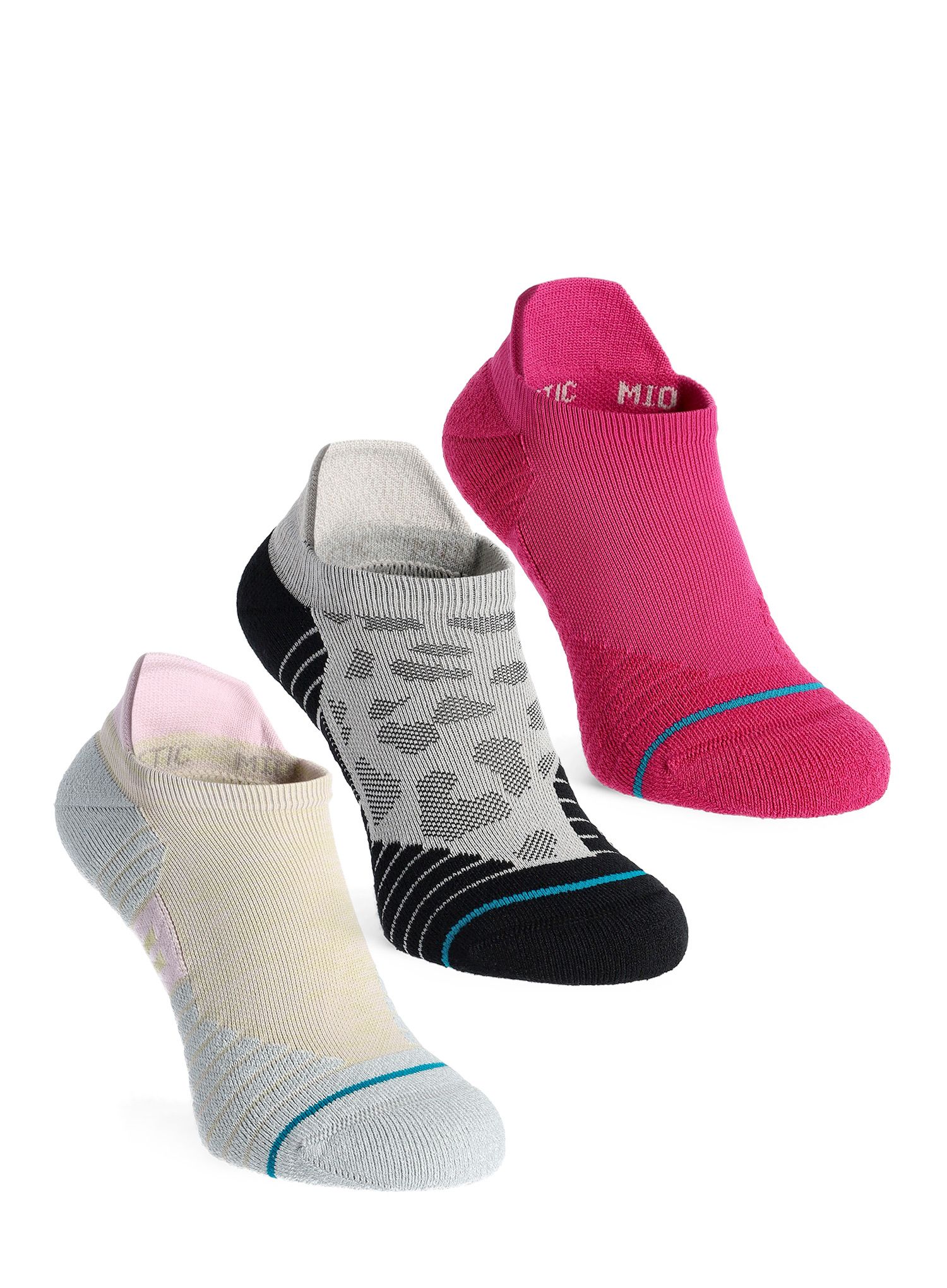 Dámské ponožky Stance Way To Go 3 Pack - magenta