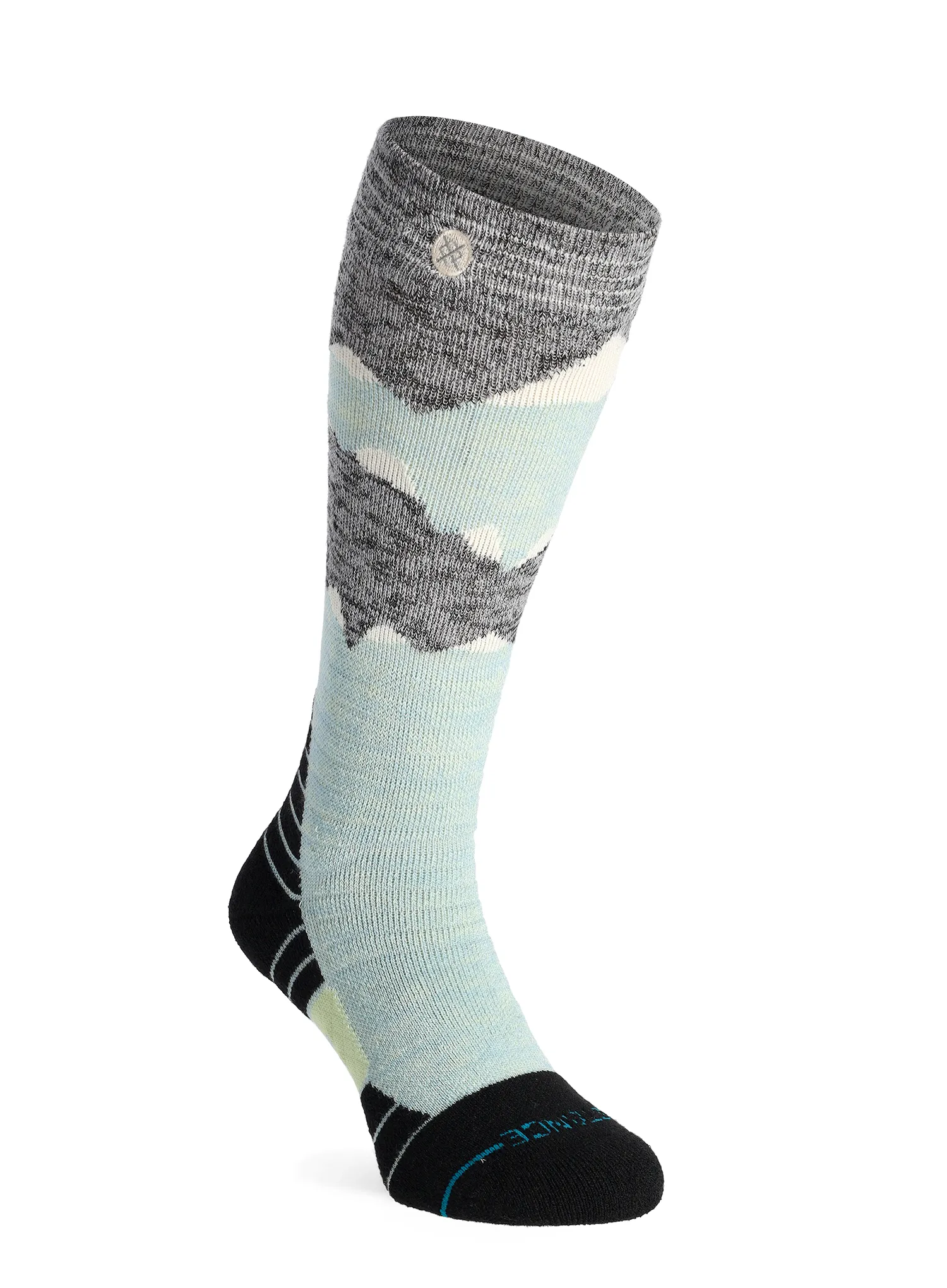 Lyžařské ponožky Stance Windy Peaks Mid Wool Snow - green