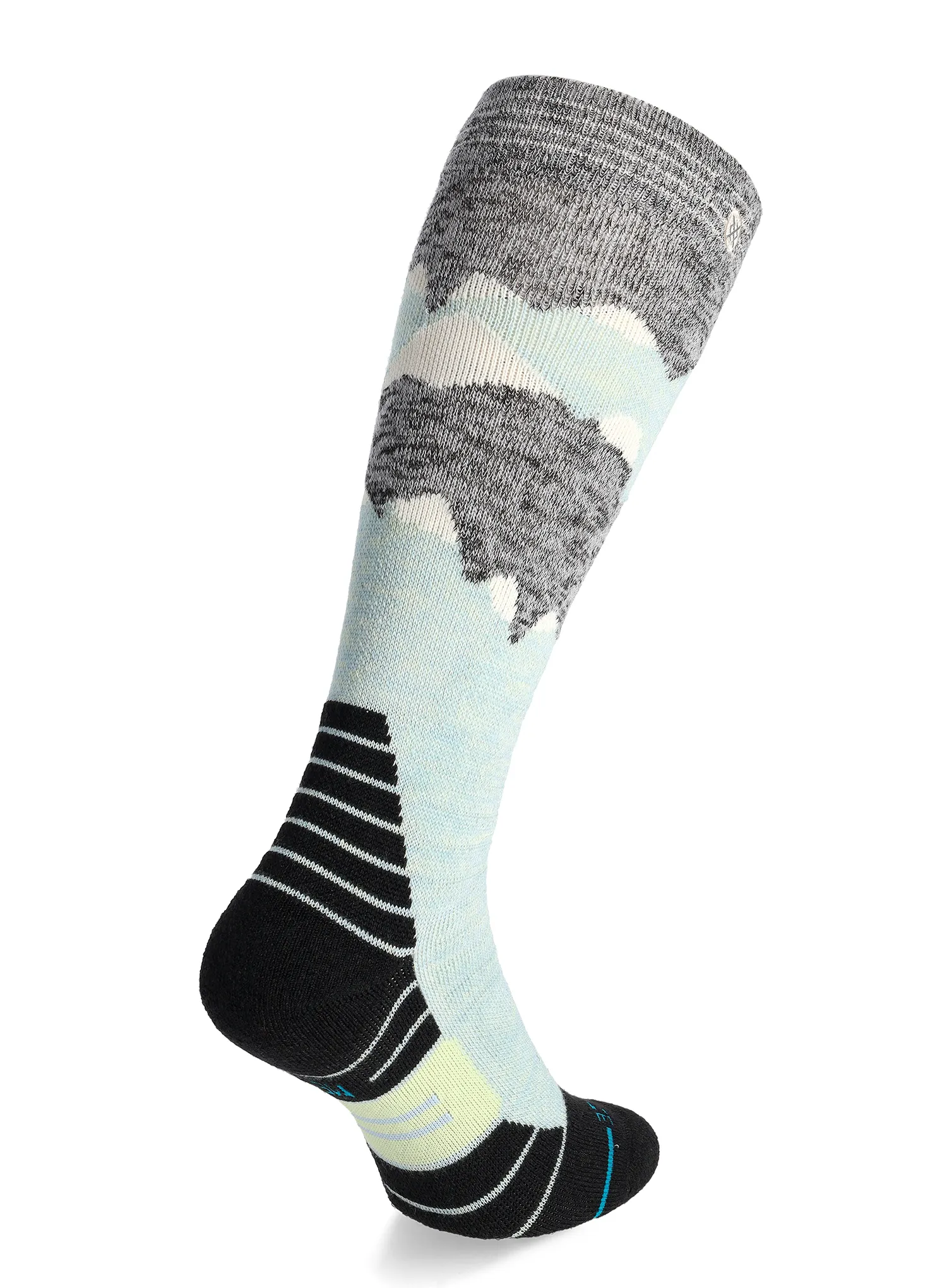Lyžařské ponožky Stance Windy Peaks Mid Wool Snow - green
