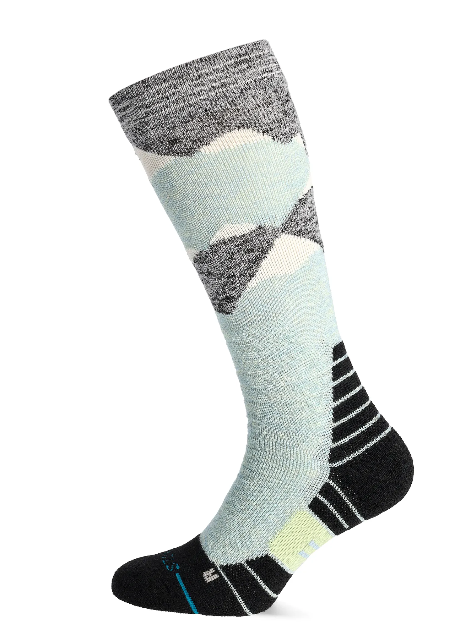 Lyžařské ponožky Stance Windy Peaks Mid Wool Snow - green