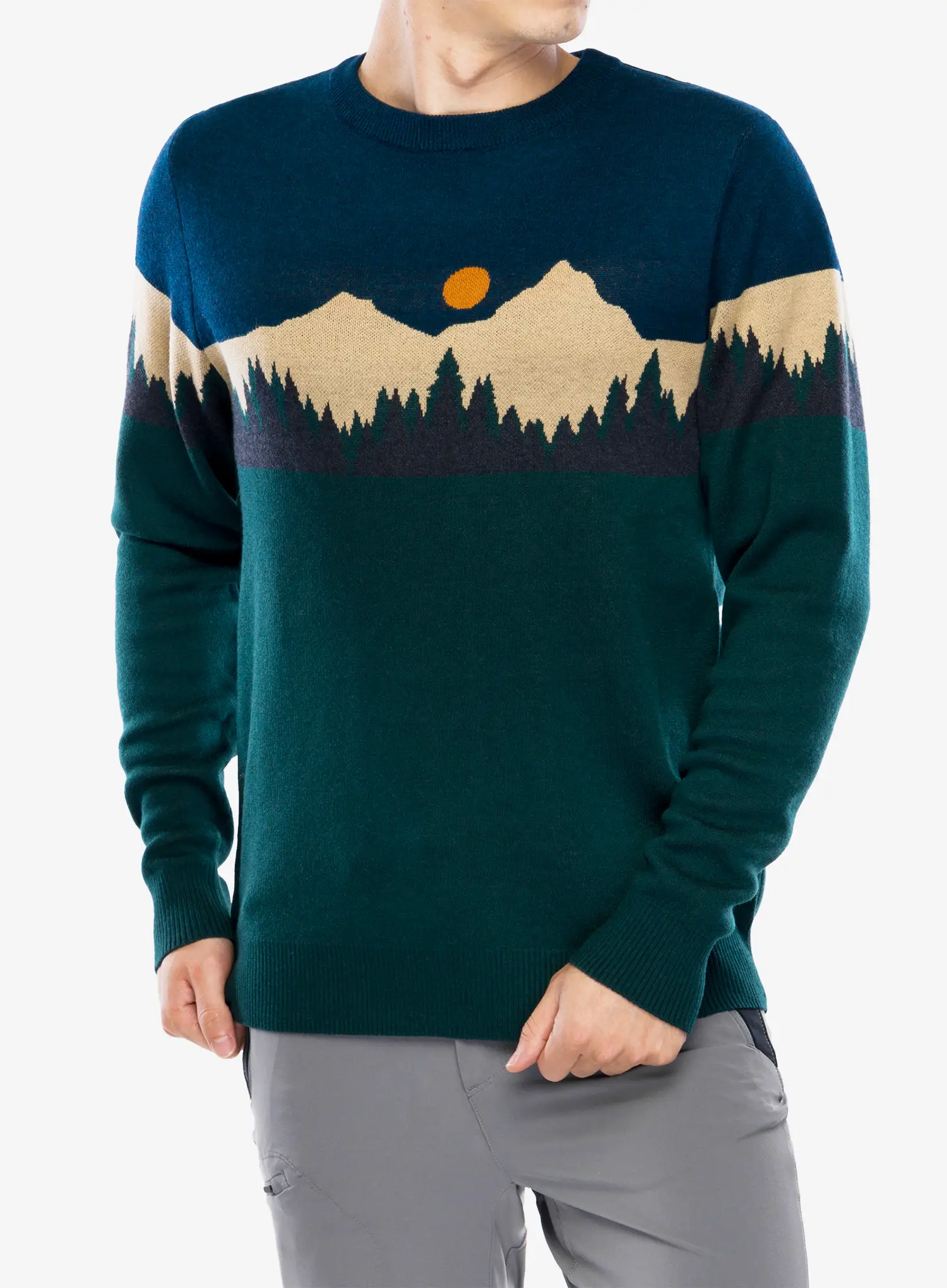 Svetr Kavu Highline - mountain stripe