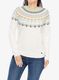 Dámský svetr Royal Robbins Westlands Fairisle Crew - sand dollar mariposa pt