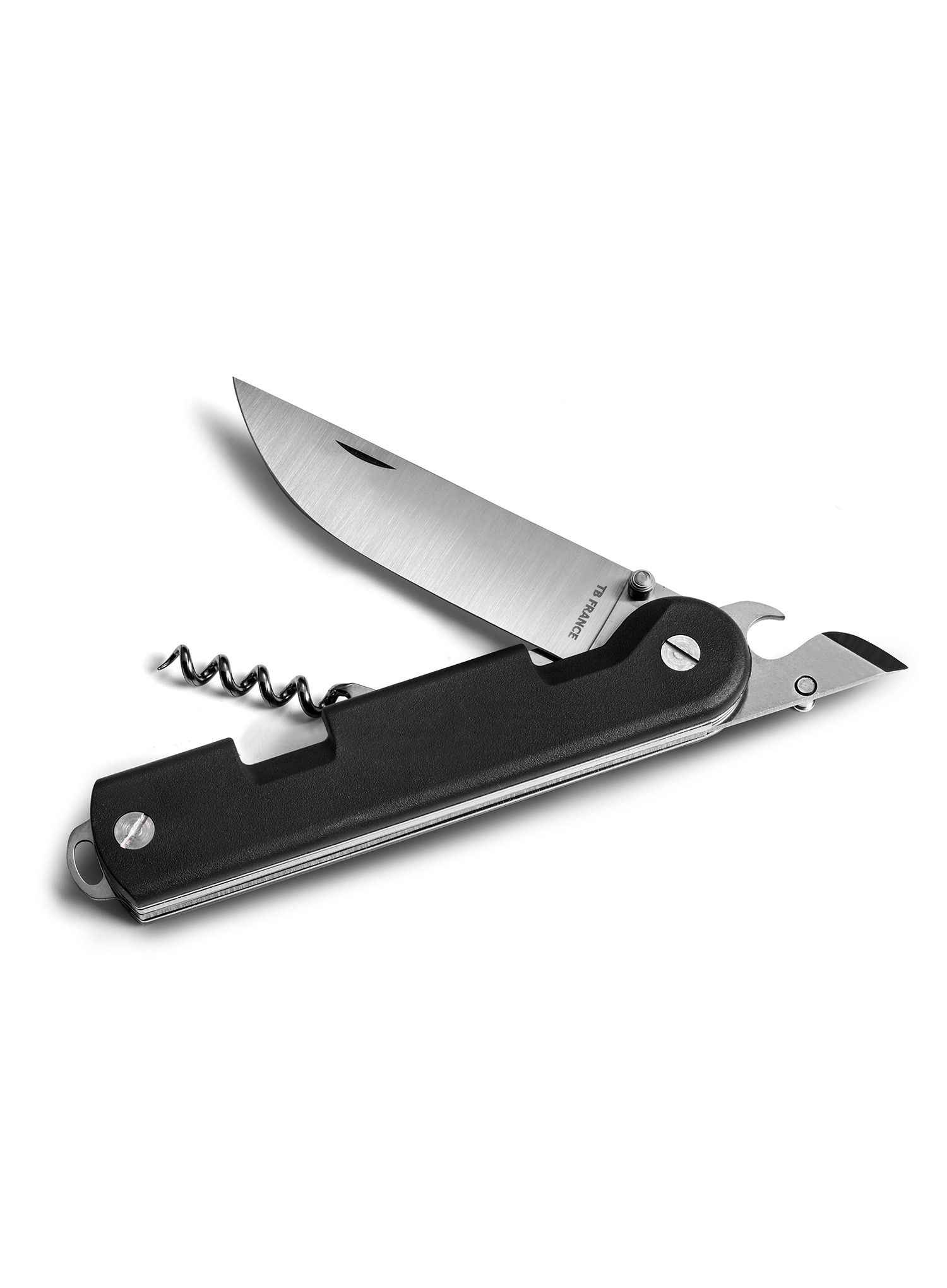 Skládací turistický nůž TB Outdoor Baroudeur - black