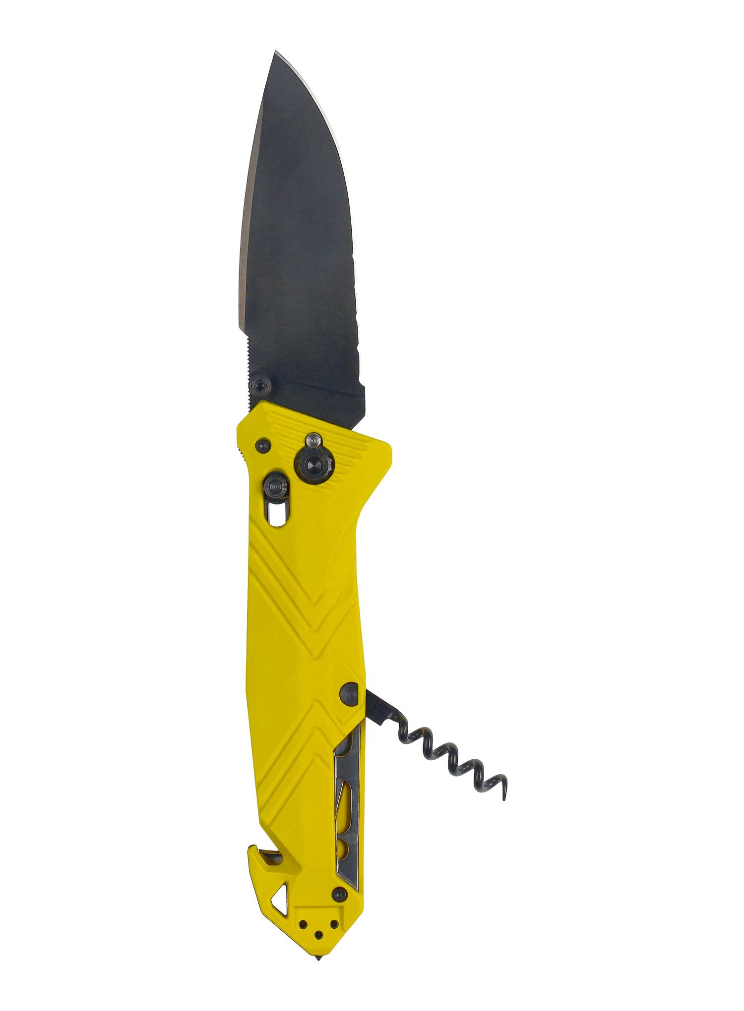 Skládací turistický nůž TB Outdoor CAC Serration - yellow