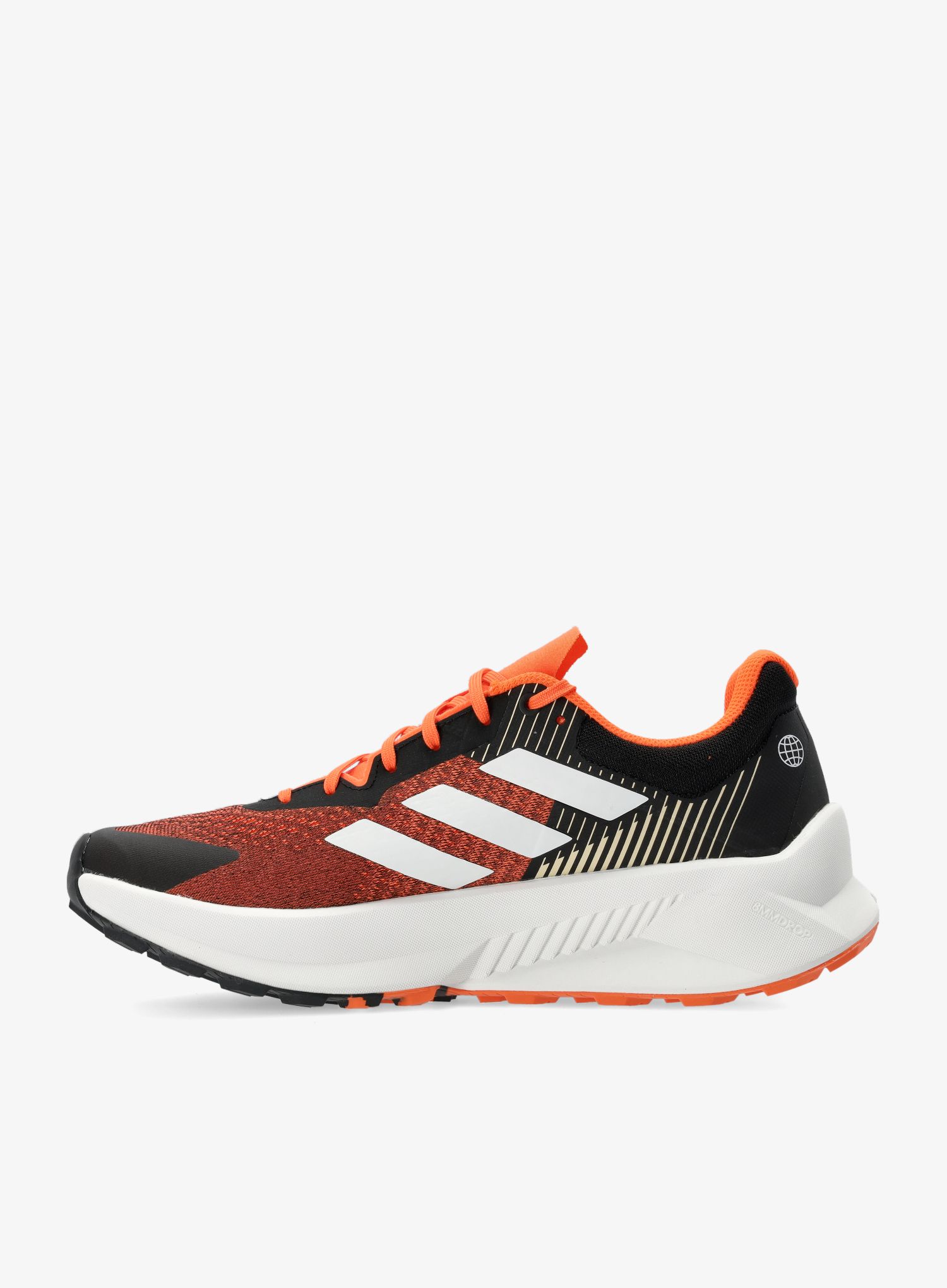 Běžecké boty pánské adidas TERREX Soulstride Flow - black/white/orange