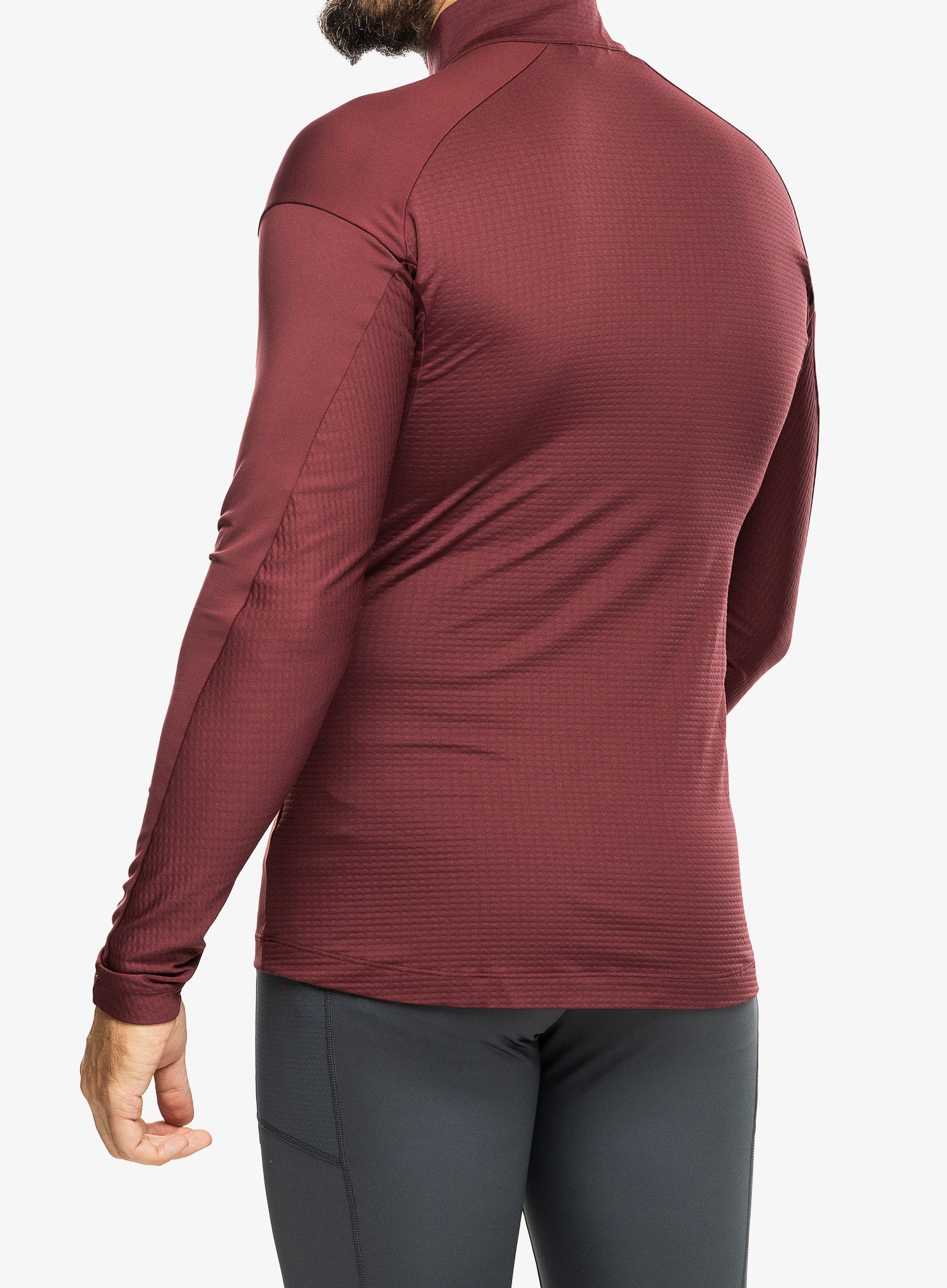 Pánská mikina adidas TERREX Xperior Longsleeve - shadow red