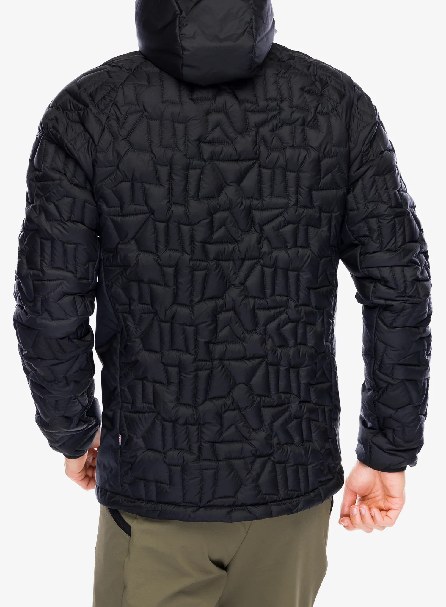 Zateplená bunda adidas TERREX Xperior PrimaLoft Loose Fill Insulated Hooded Jkt - black