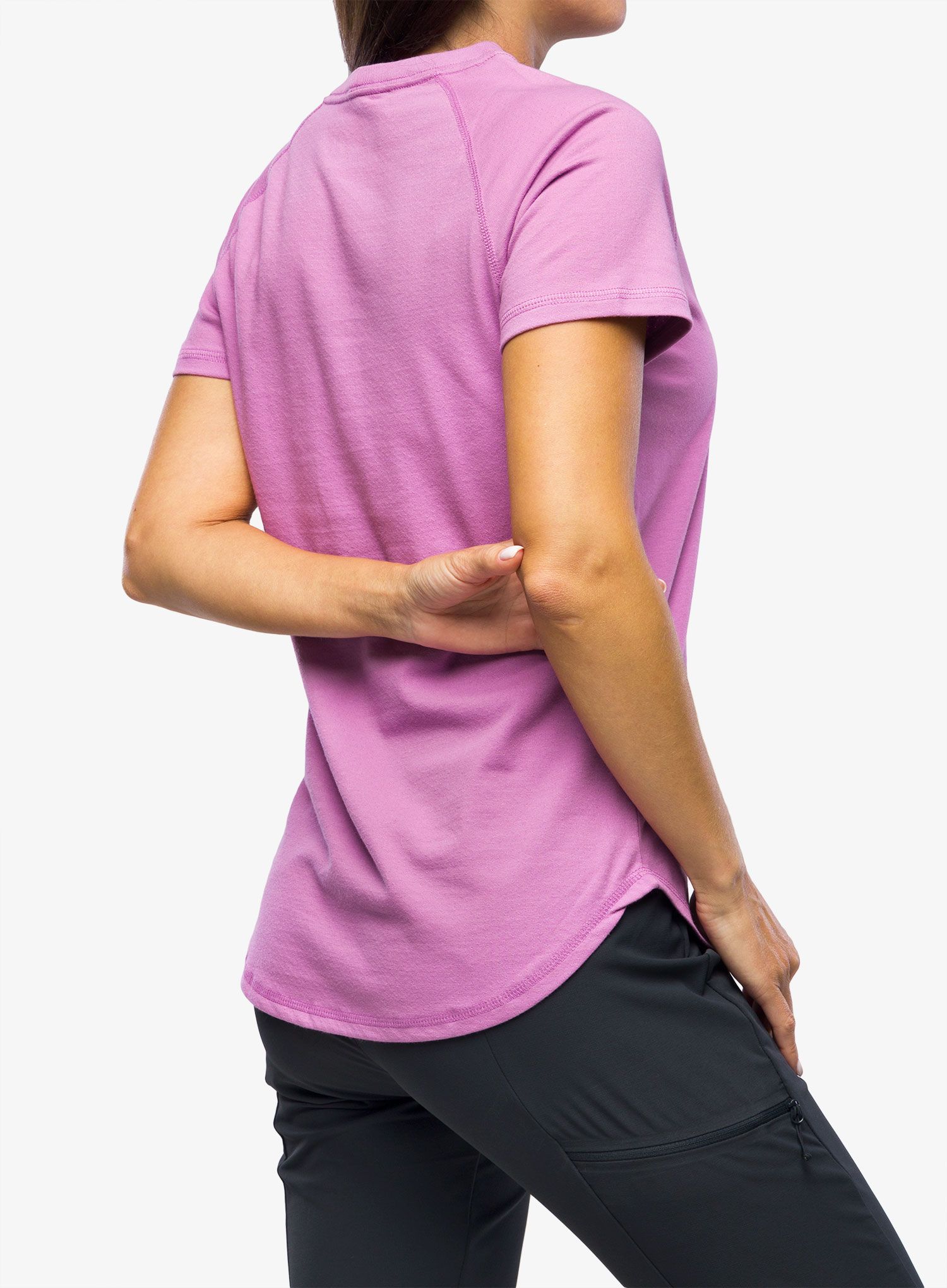 Dámské tričko Carhartt Midweight S/S Pocket T-Shirt - thistle