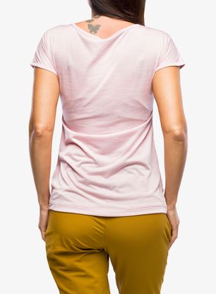 Dámské tričko Salewa Puez Melange Dry S/S Tee - zephyr melange
