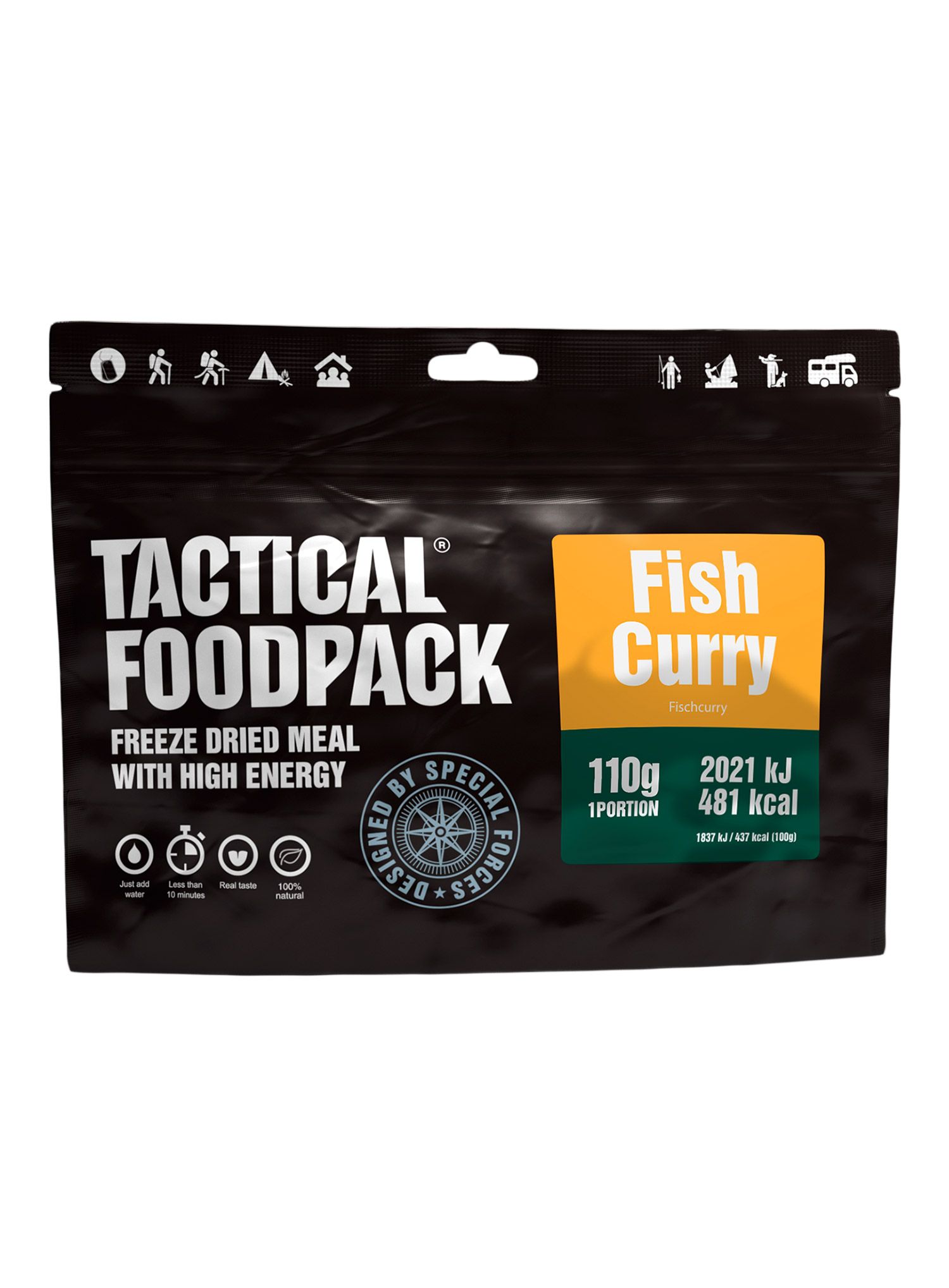 Lyofilizát Tactical Foodpack Rybí kari 410 g