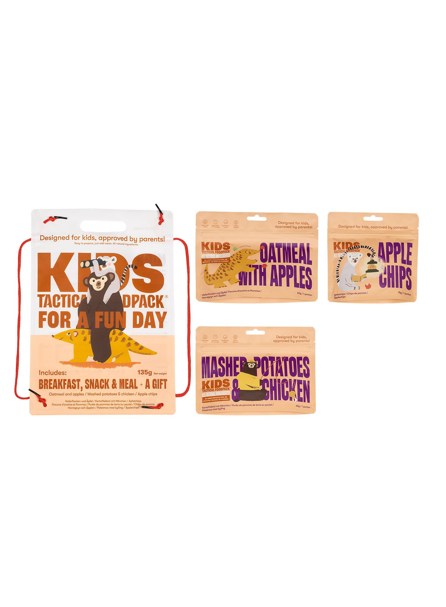 Sada Tactical FoodPack KIDS Combo Desert