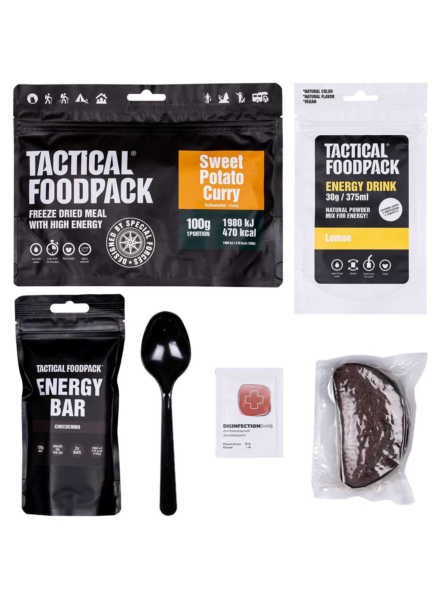 Sada Tactical FoodPack Ration Vegan 1 meal