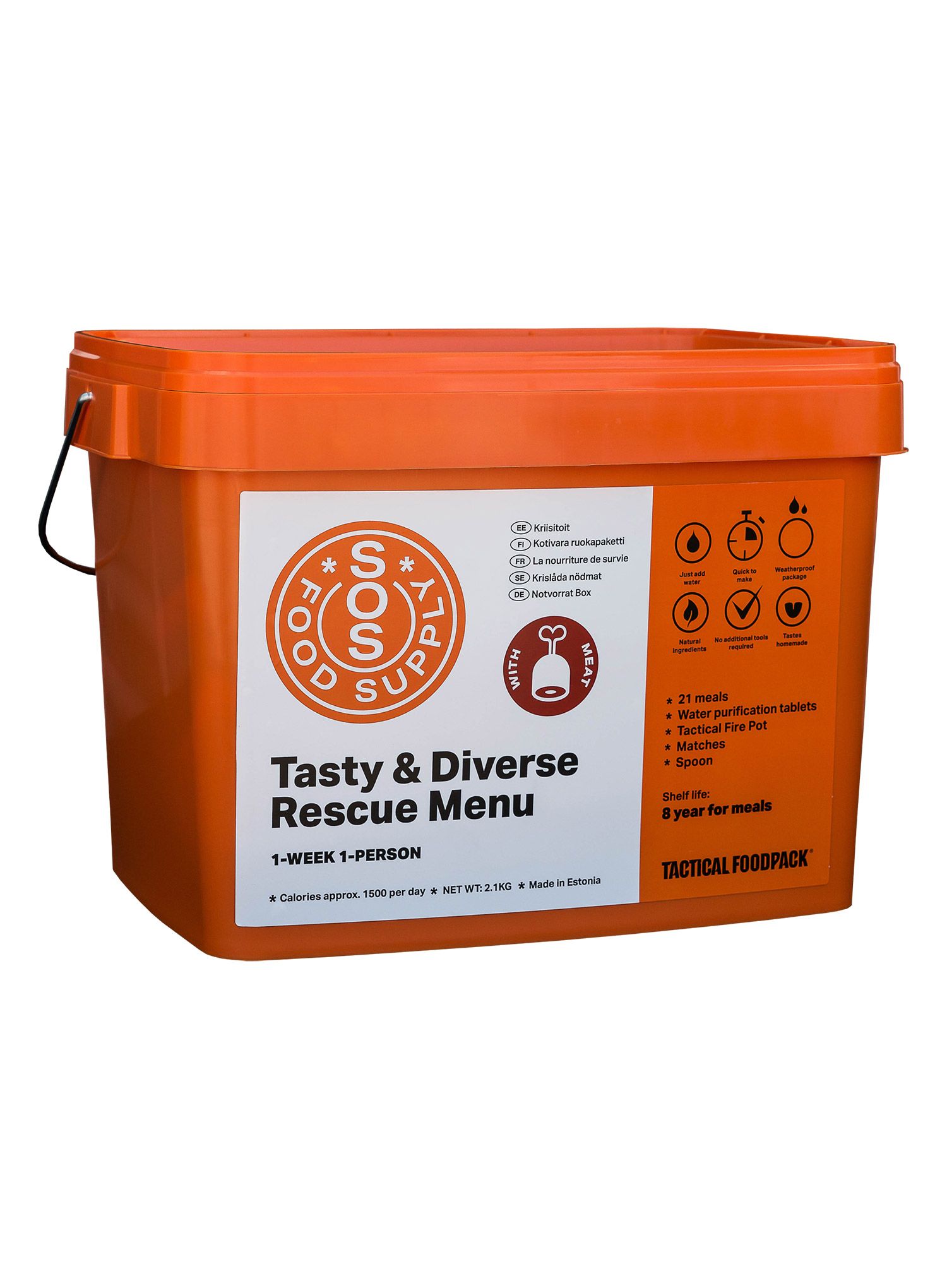 Sada Tactical FoodPack SOS with Meat