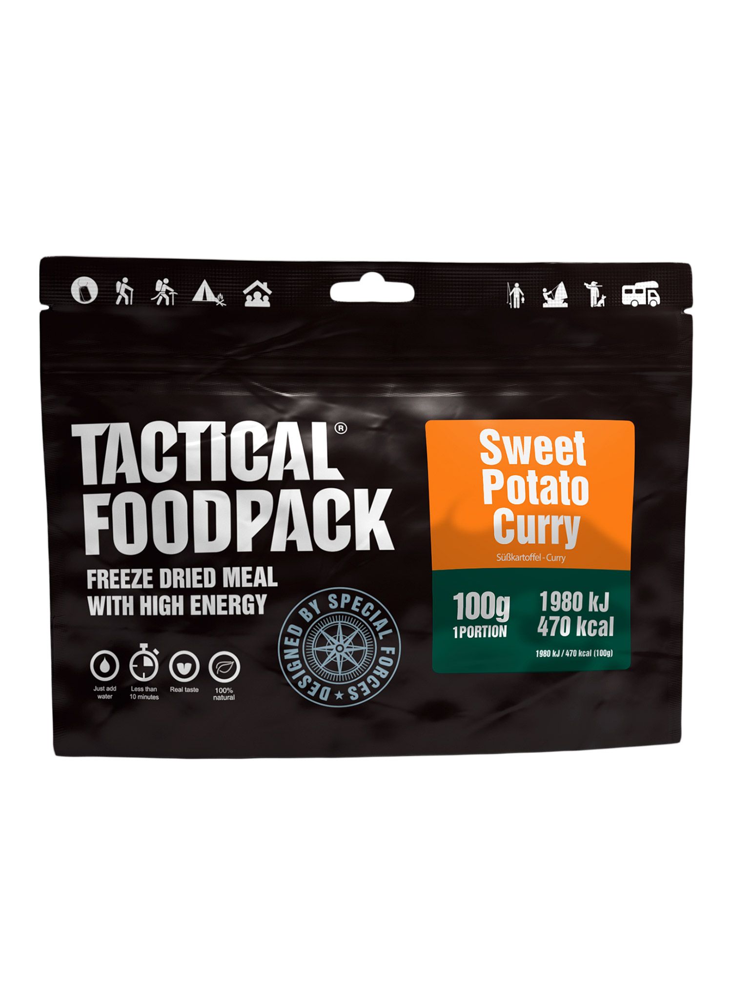 Lyofilizát Tactical Foodpack Kari se sladkými bramborami 400 g