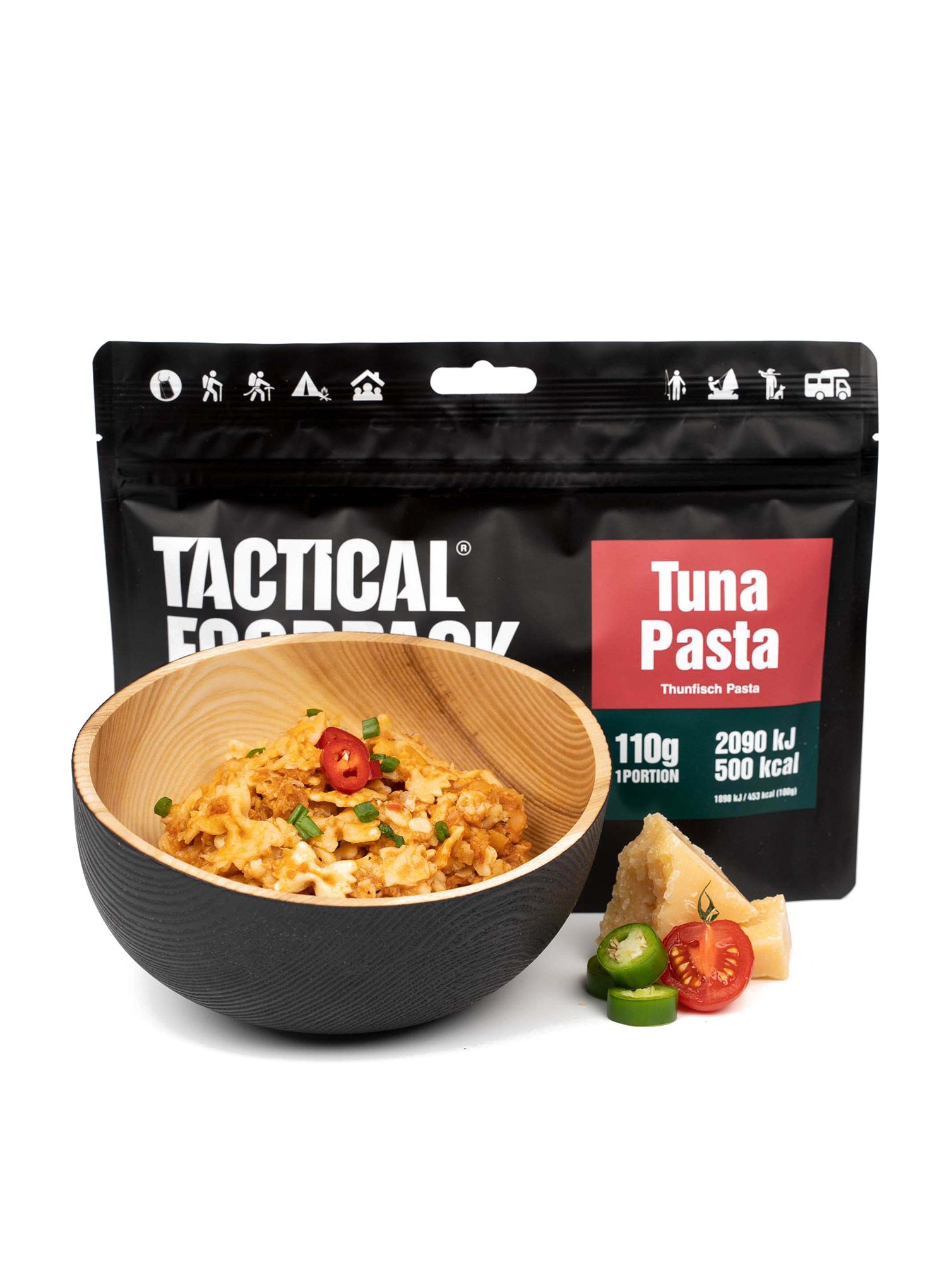 Liofilizat Tactical Foodpack Těstoviny s tuňákem 450 g