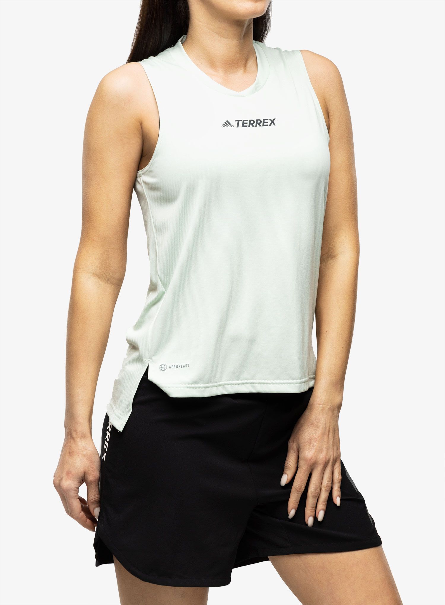 Dámský top adidas TERREX Multi Tank - linen green