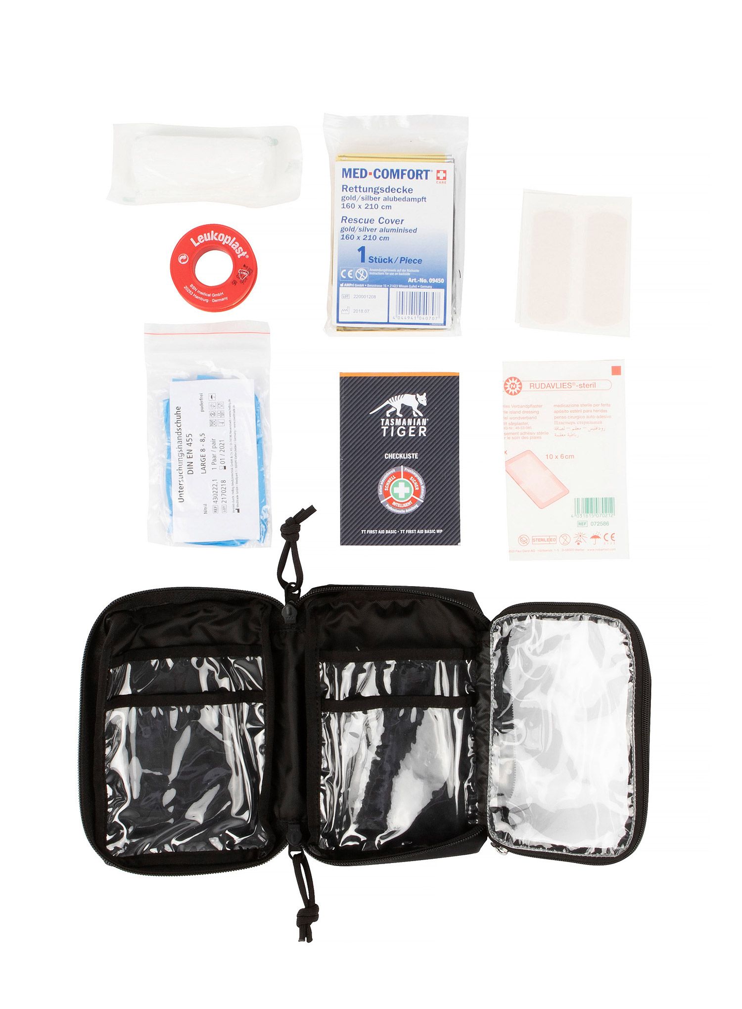 Lékárnička Tasmanian Tiger First Aid Basic - black