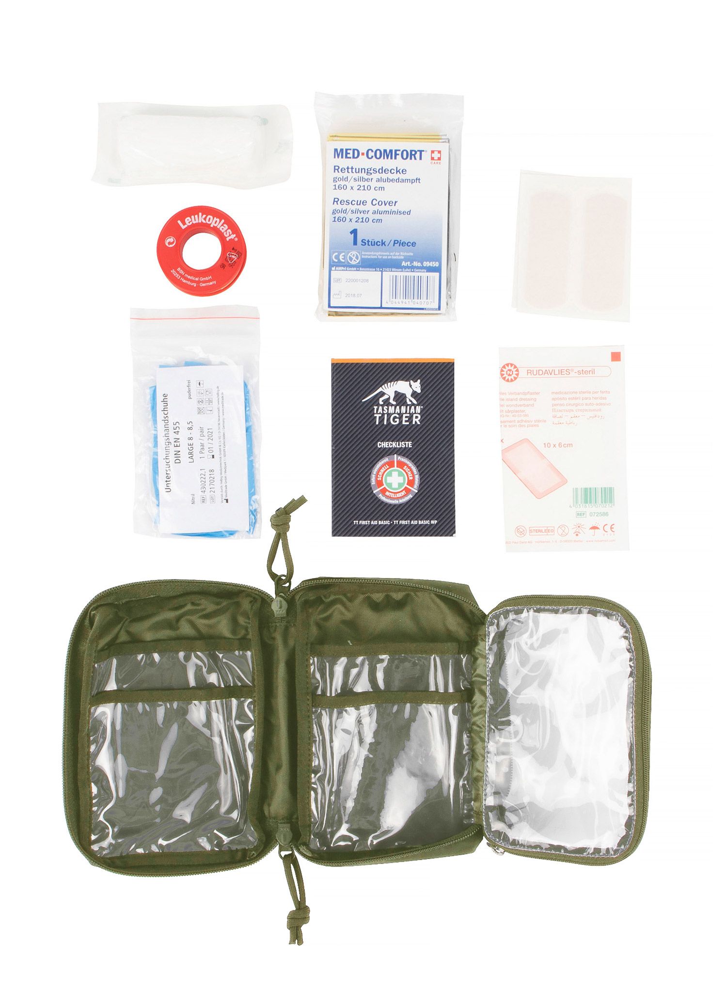 Lékárnička Tasmanian Tiger First Aid Basic - olive