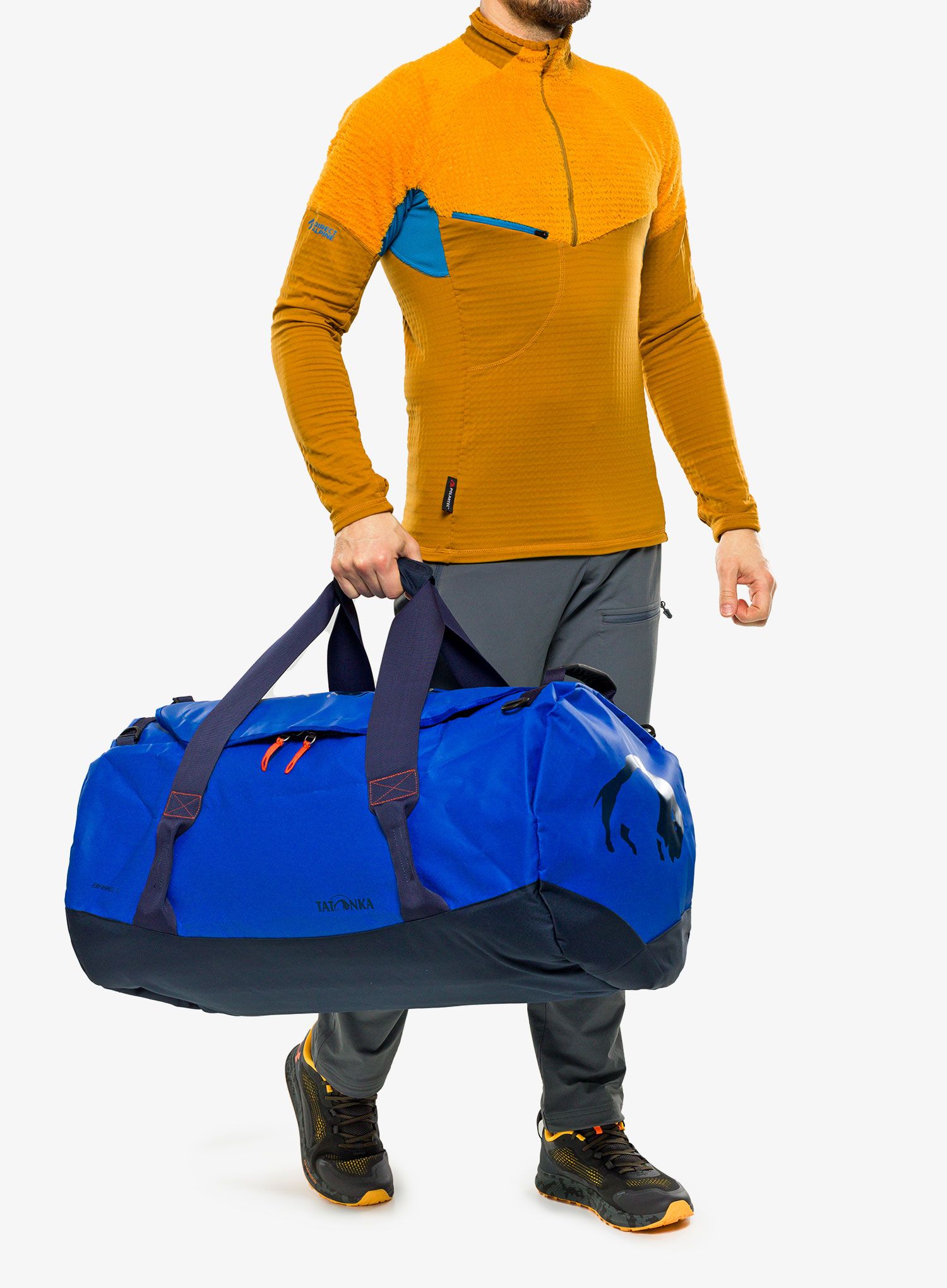 Taška na zavazadla Tatonka Barrel L - blue