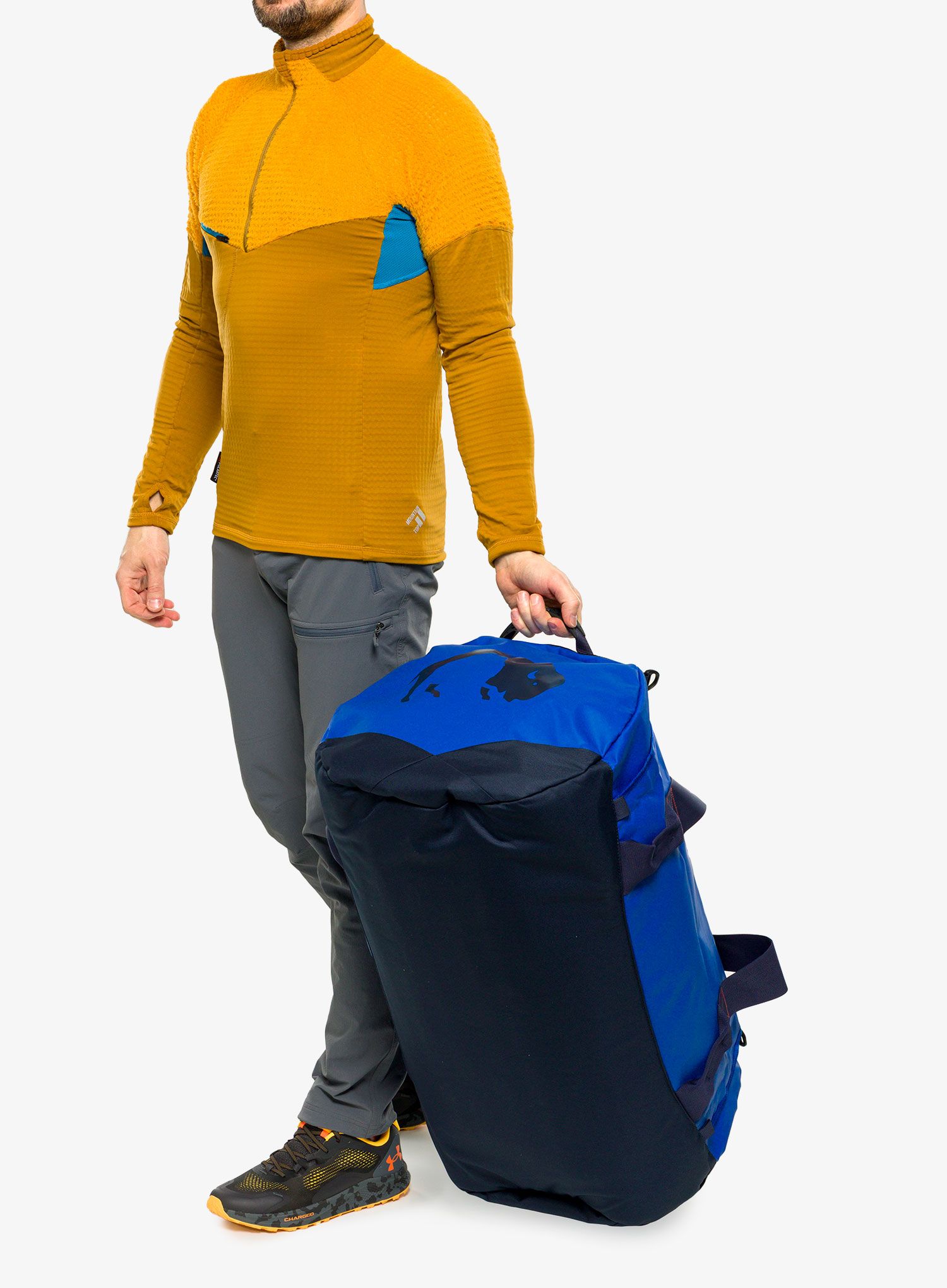 Taška na zavazadla Tatonka Barrel L - blue