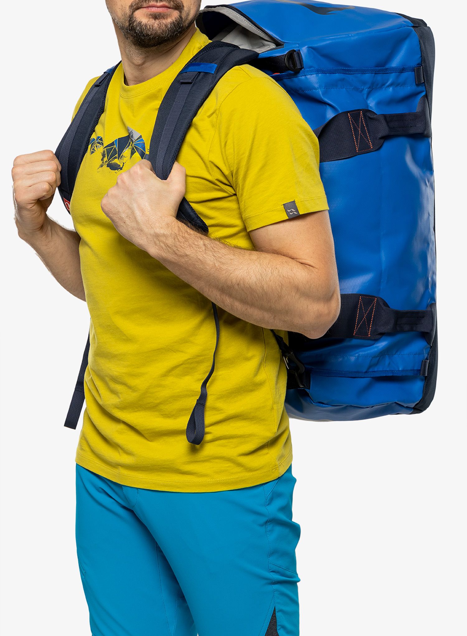 Taška na zavazadla Tatonka Barrel M - blue