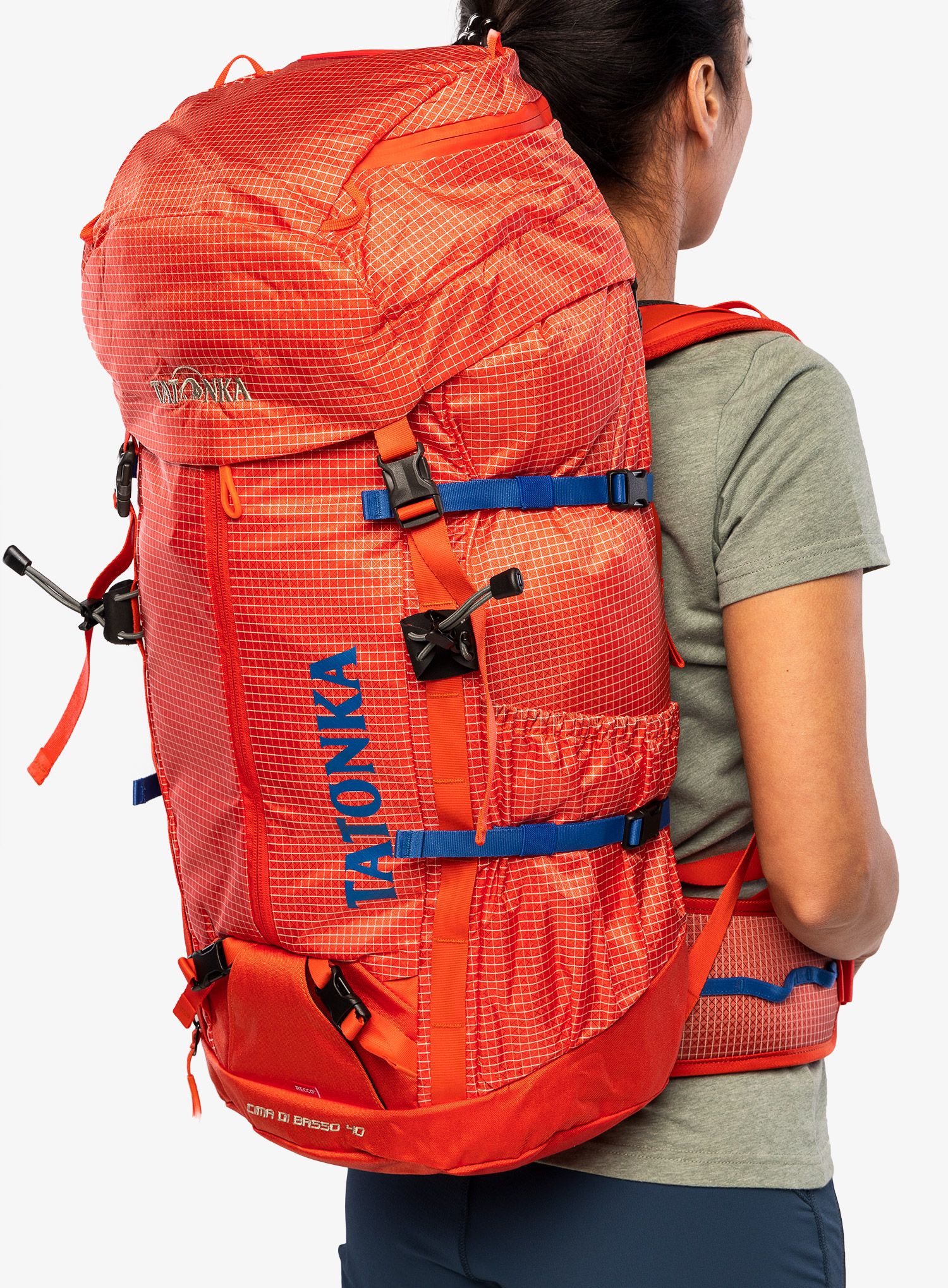 Horský batoh Tatonka Cima Di Basso 40 RECCO - red orange