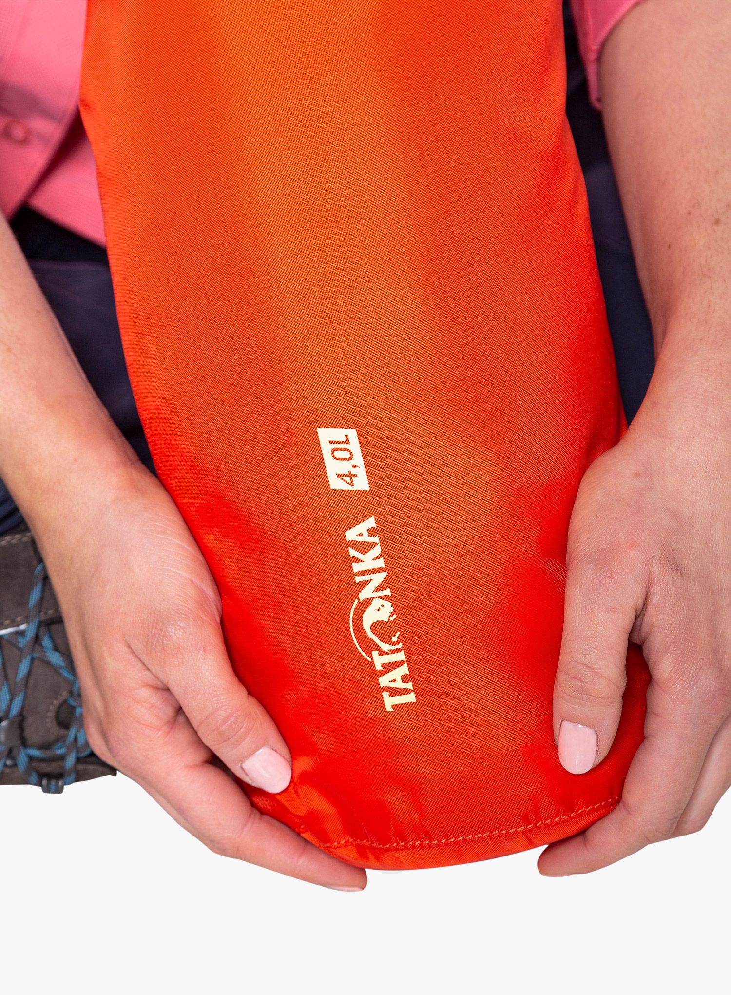 Vodotěsný vak Tatonka Dry Sack 4L - red orange