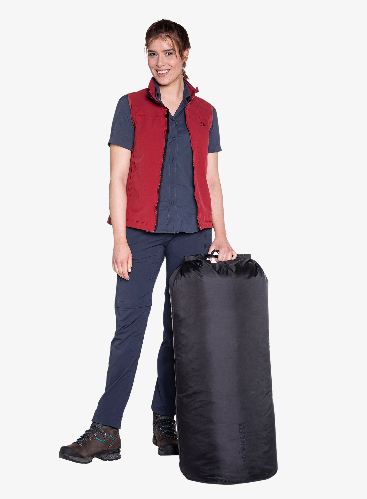 Vodotěsný vak Tatonka Dry Sack 80L - black