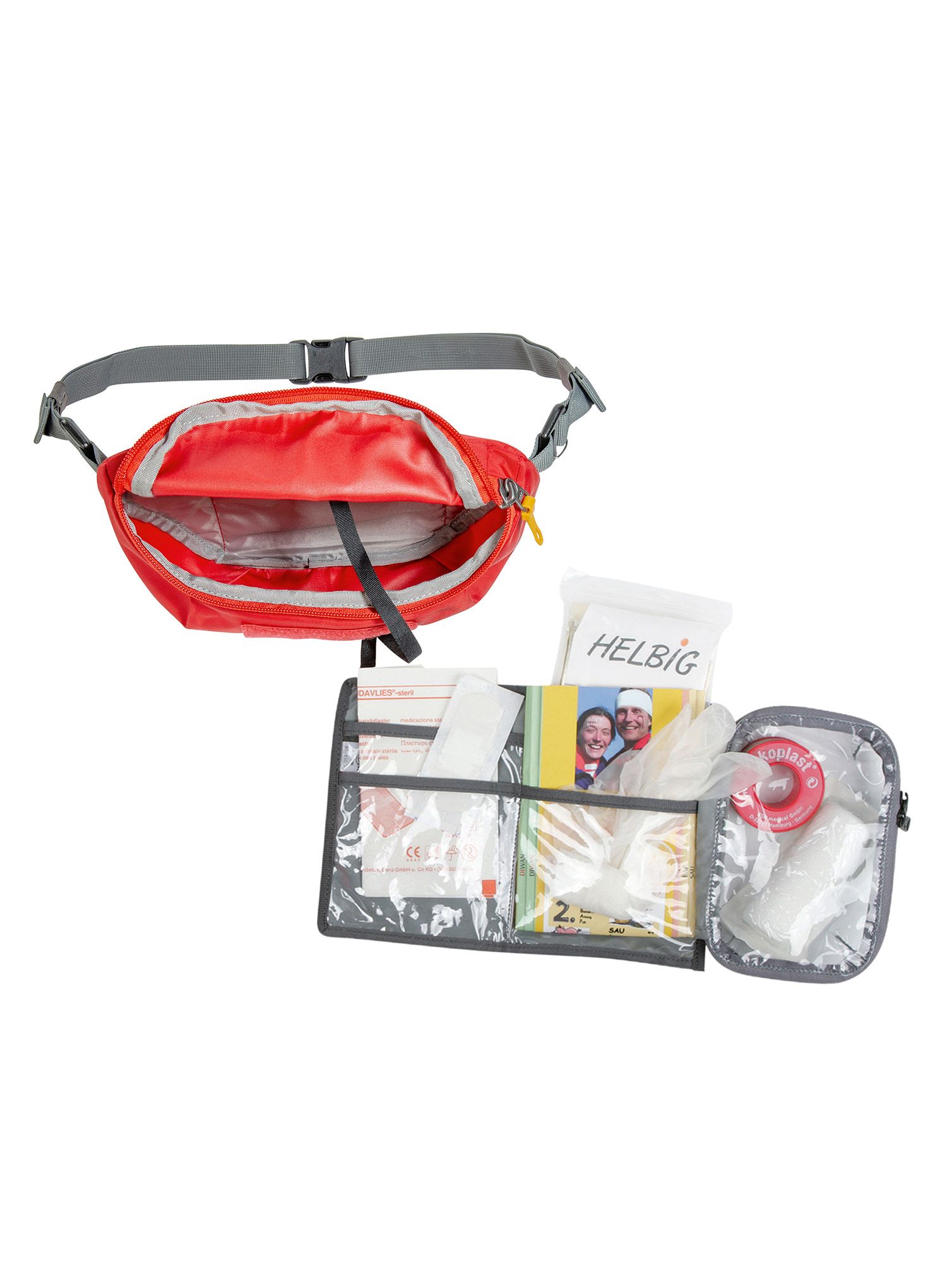 Cestovní lékárnička Tatonka First Aid Basic Hip Belt Pouch - red                 