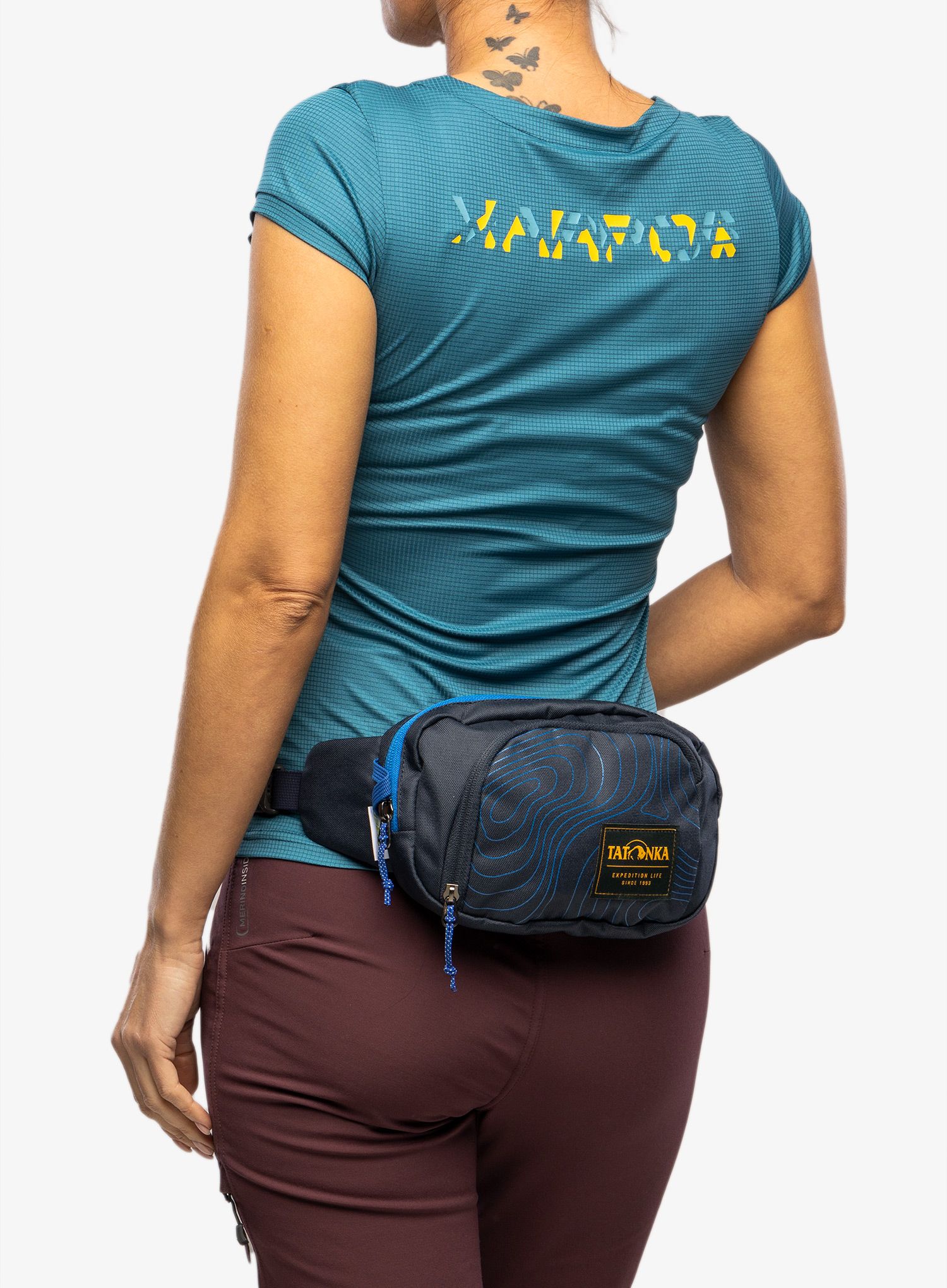Ledvinka Tatonka Hip Sling Pack S - navy curve