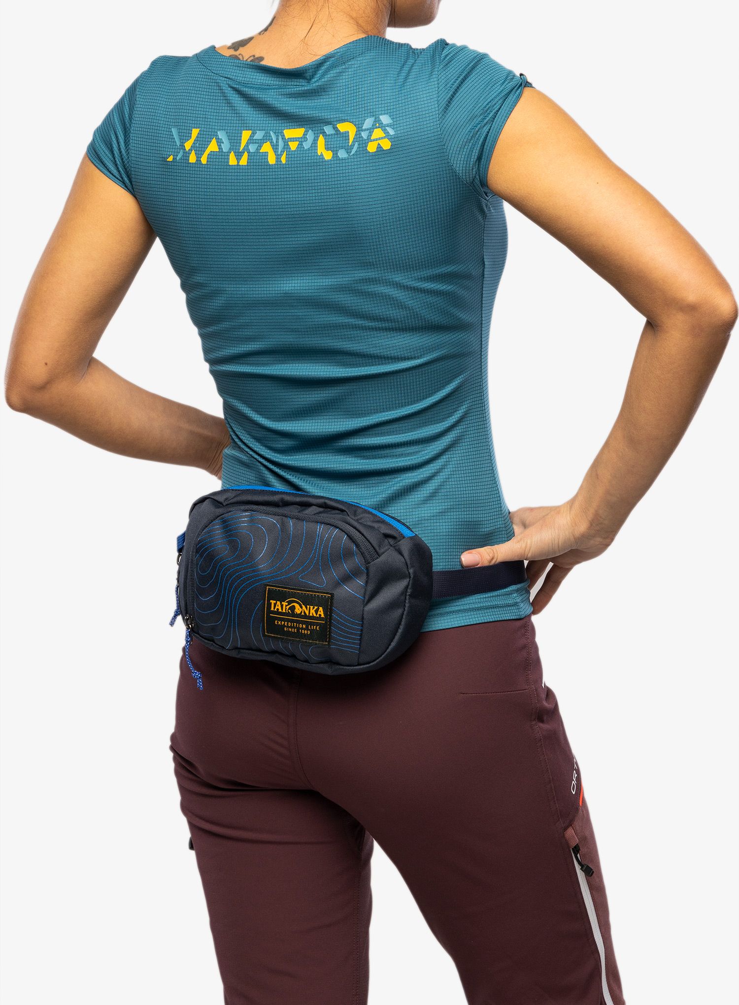 Ledvinka Tatonka Hip Sling Pack S - navy curve