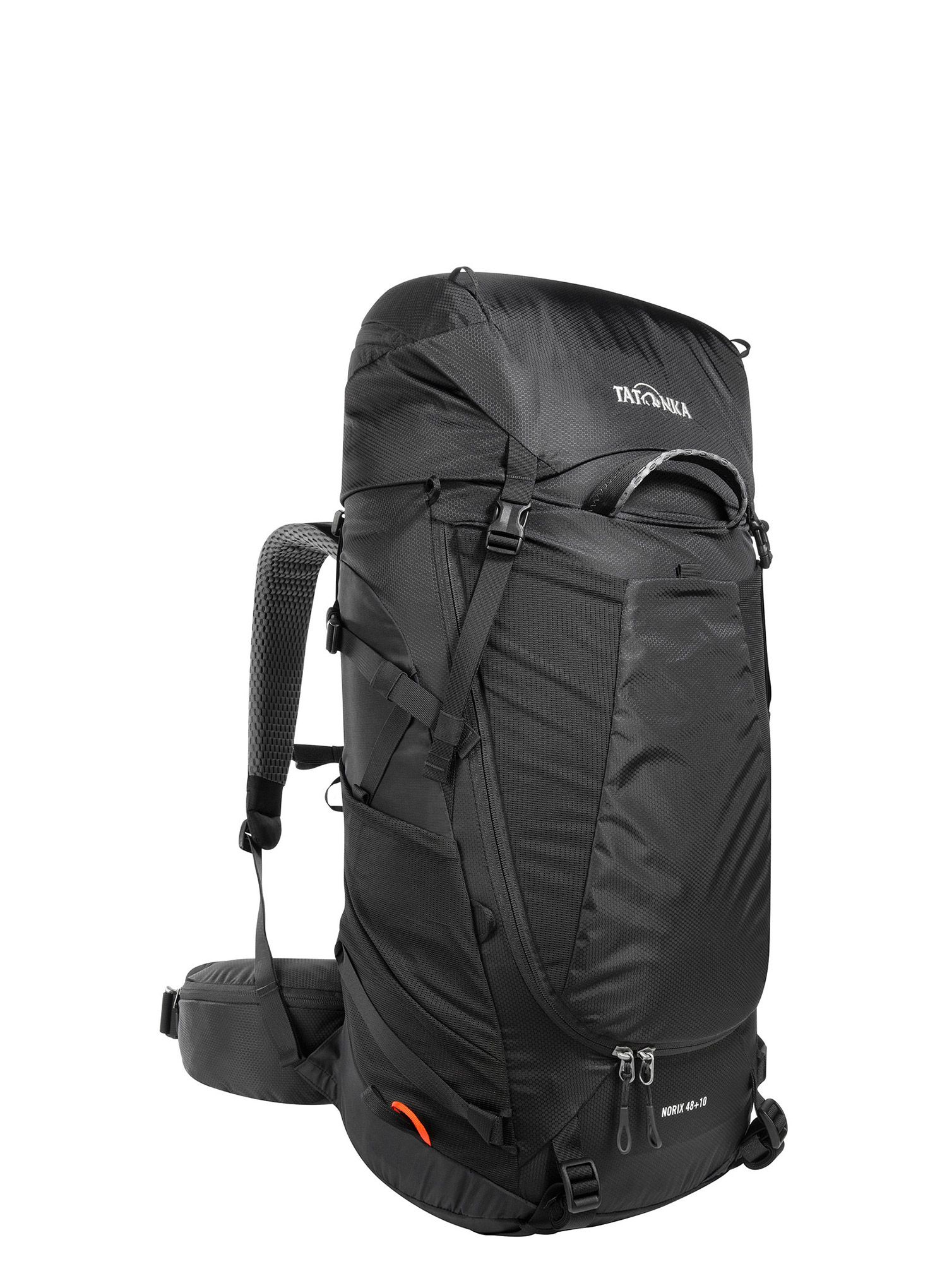 Trekový batoh Tatonka Norix 48+10  - black/titan grey