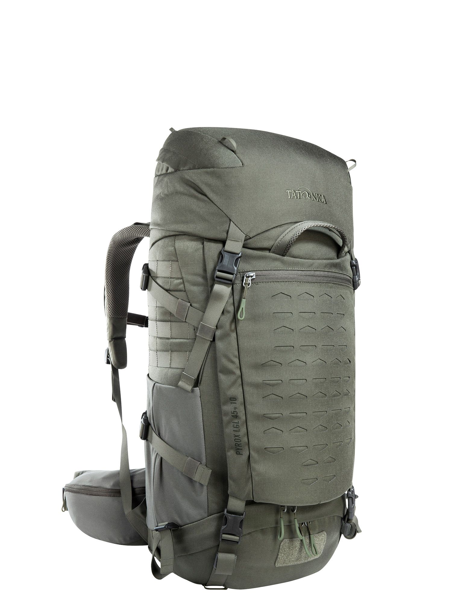 Trekový batoh Tatonka Pyrox 45+10 Bc - stone grey olive