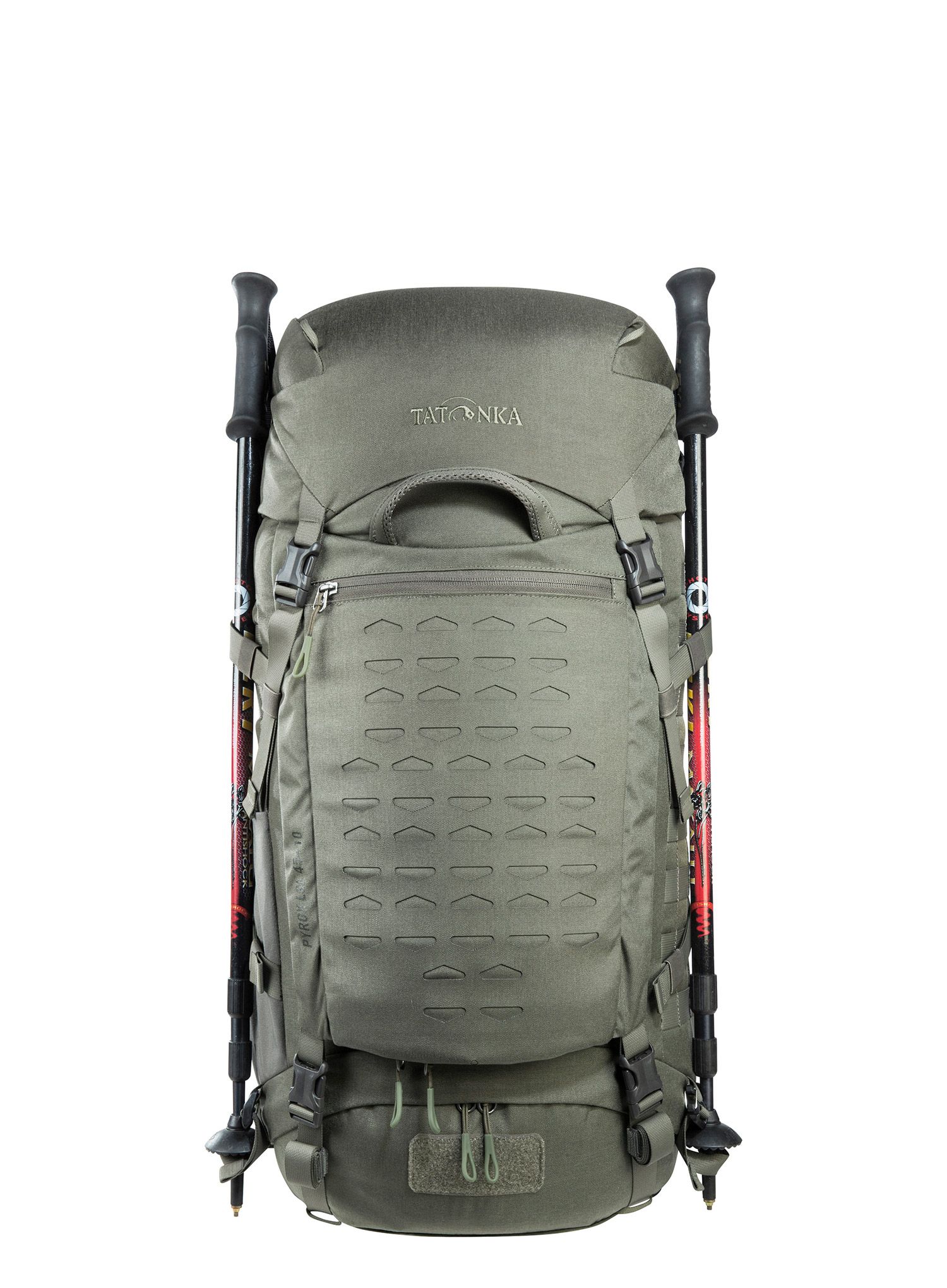Trekový batoh Tatonka Pyrox 45+10 Bc - stone grey olive