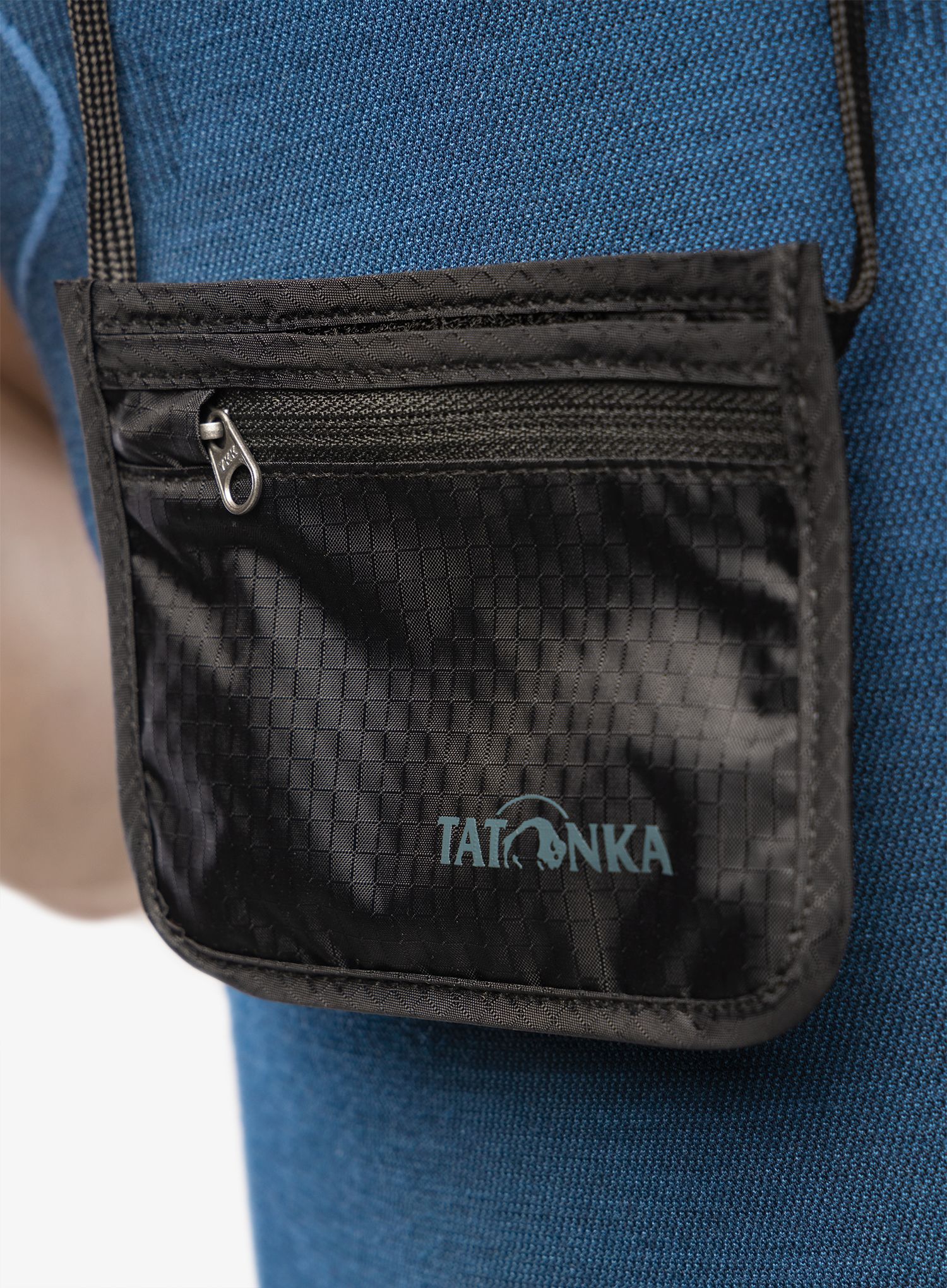 Kapsička na krk Tatonka Skin ID Pocket - black