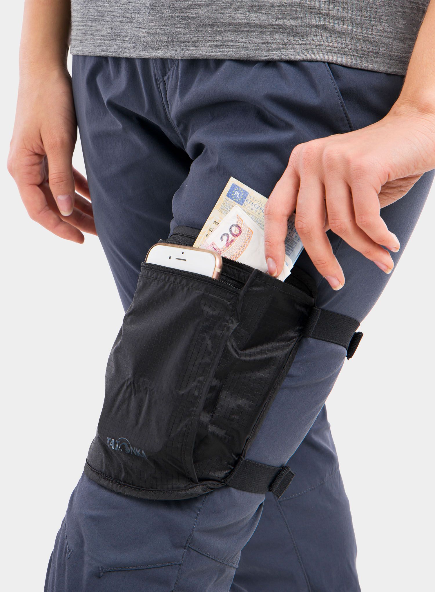 Mala taška Tatonka Skin Secret Pocket - black