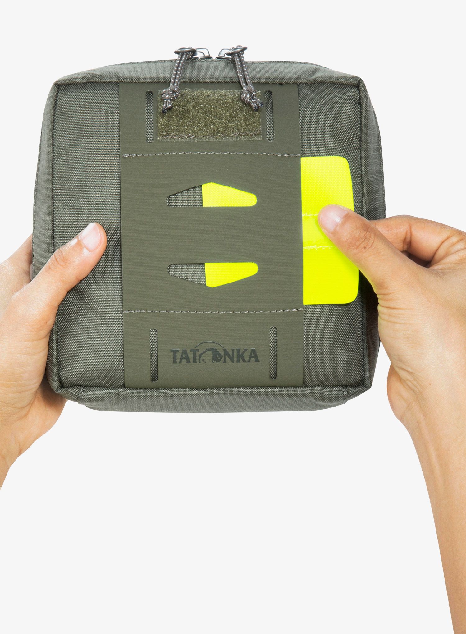 Cestovní organizér Tatonka Universal Pouch 14 X 14 - stone grey olive    