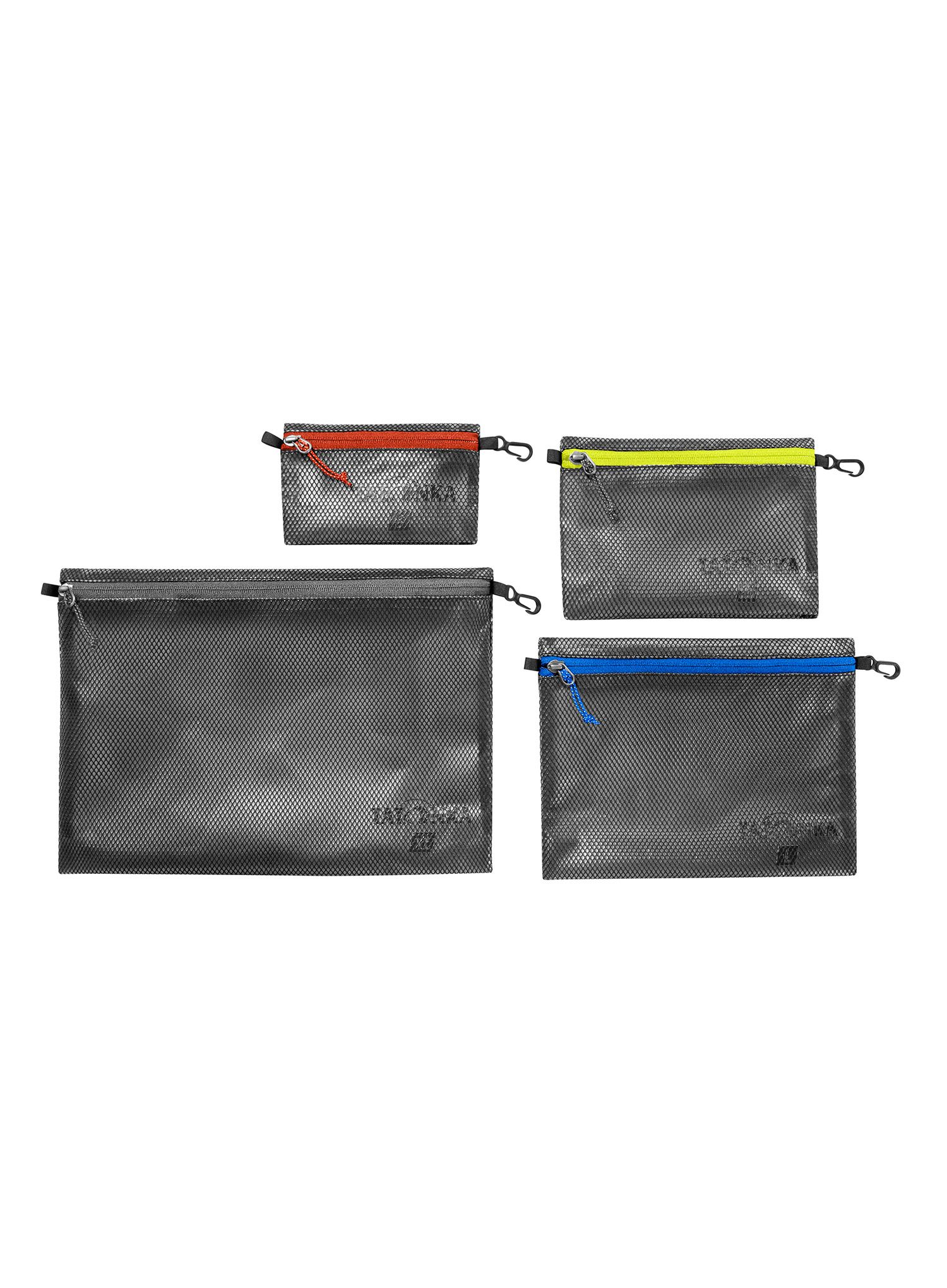Sada tašek Tatonka Zip Pouch Set IV - black