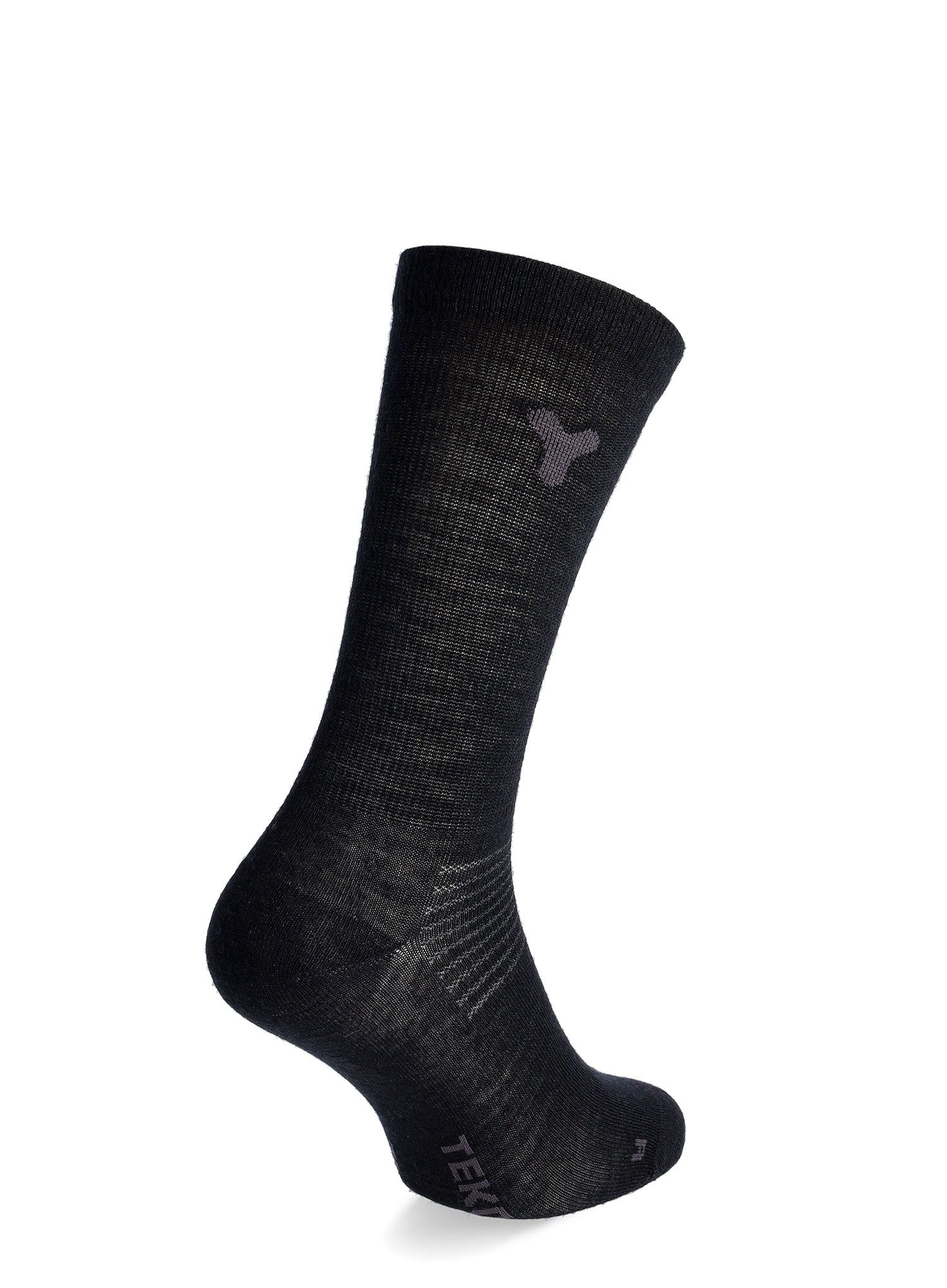 Turistické ponožky Teko Eco Baseliner 1.0 Ultralight 1.0 2-Pack - black