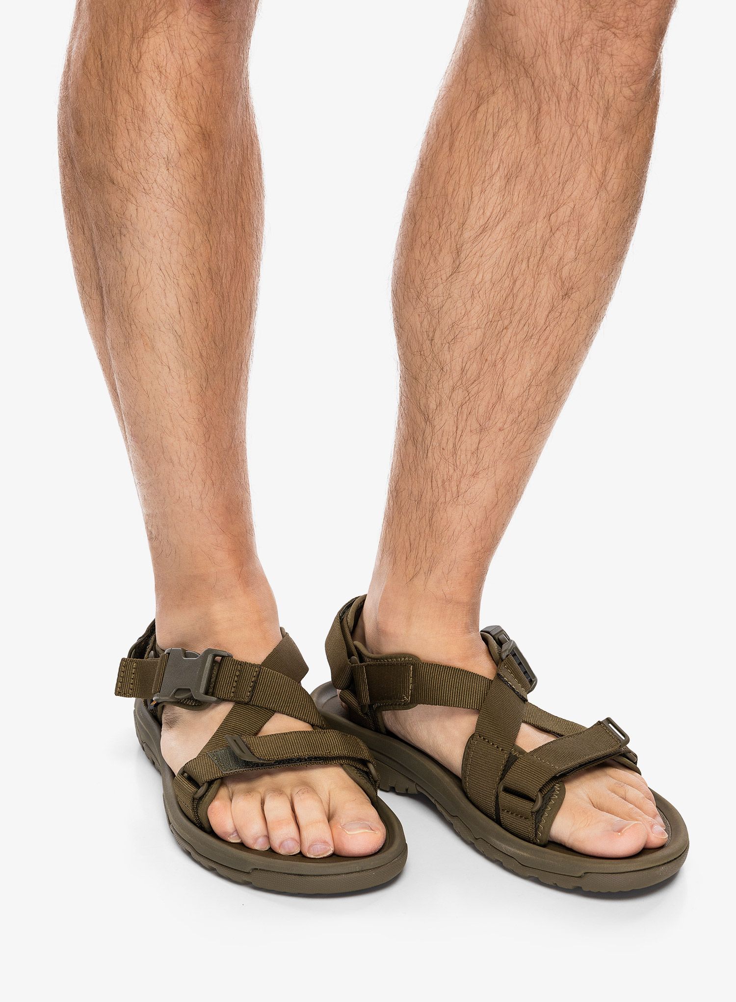 Turistické sandály Teva Hurricane Verge - dark olive