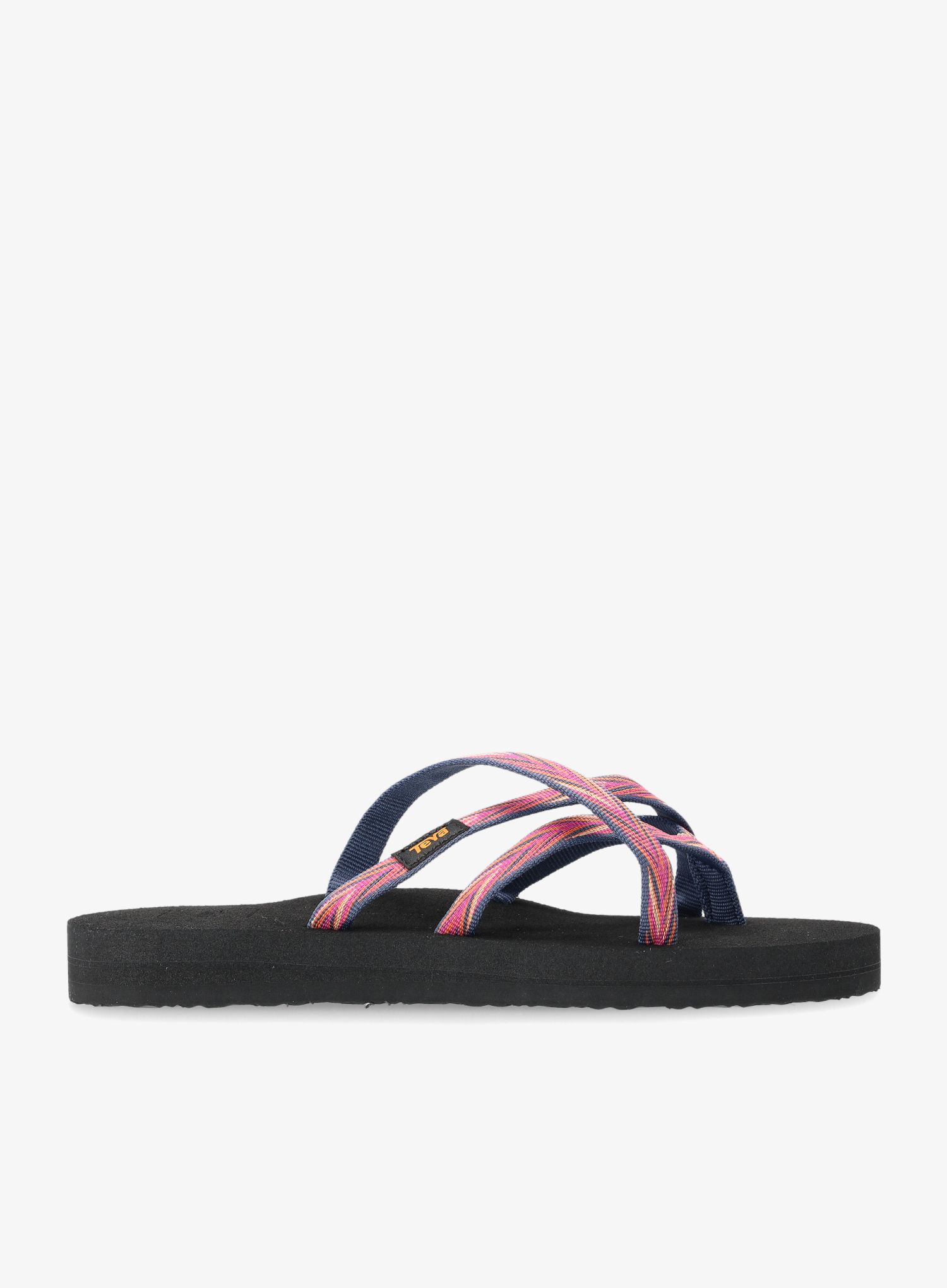 Nazouváky dámské Teva Olowahu - palms indigo/rose violet