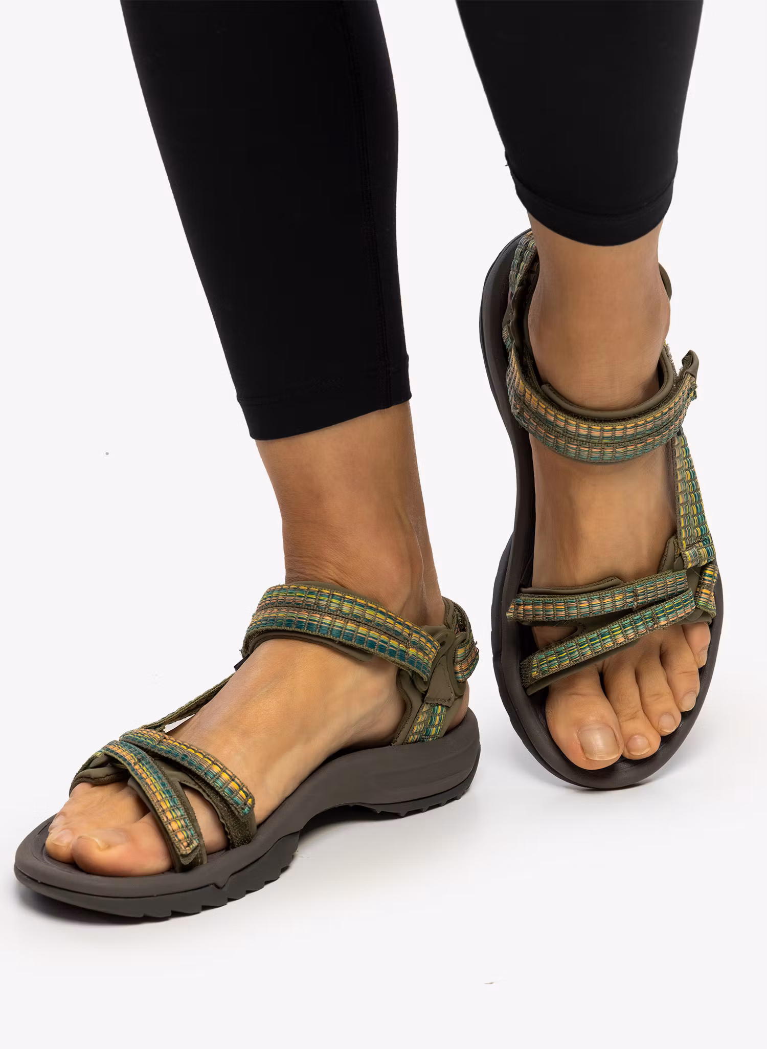 Dámské turistické sandály Teva Terra Fi Lite - olive